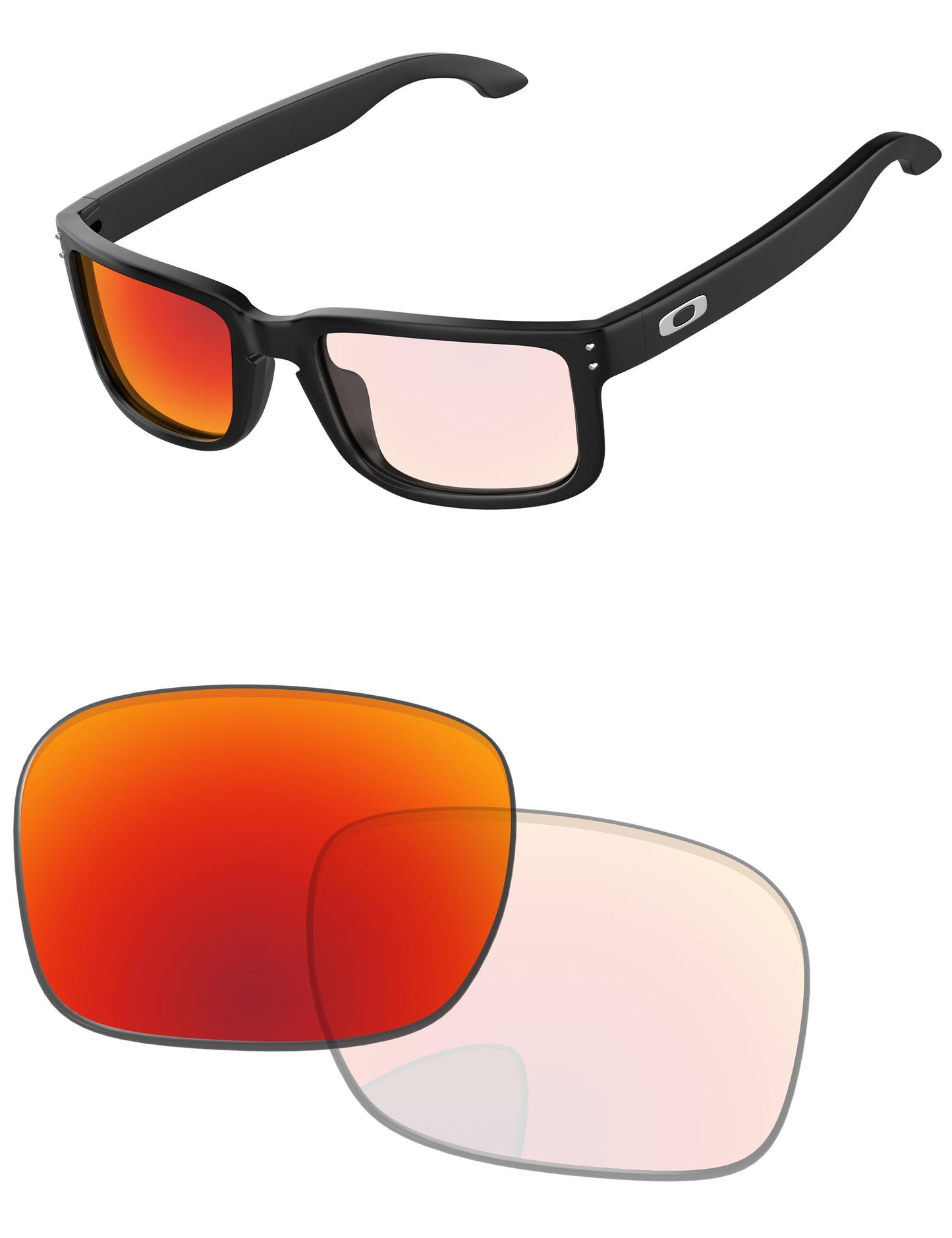 Trivex® Performance Red Mirrored Photochromic-Trivex®