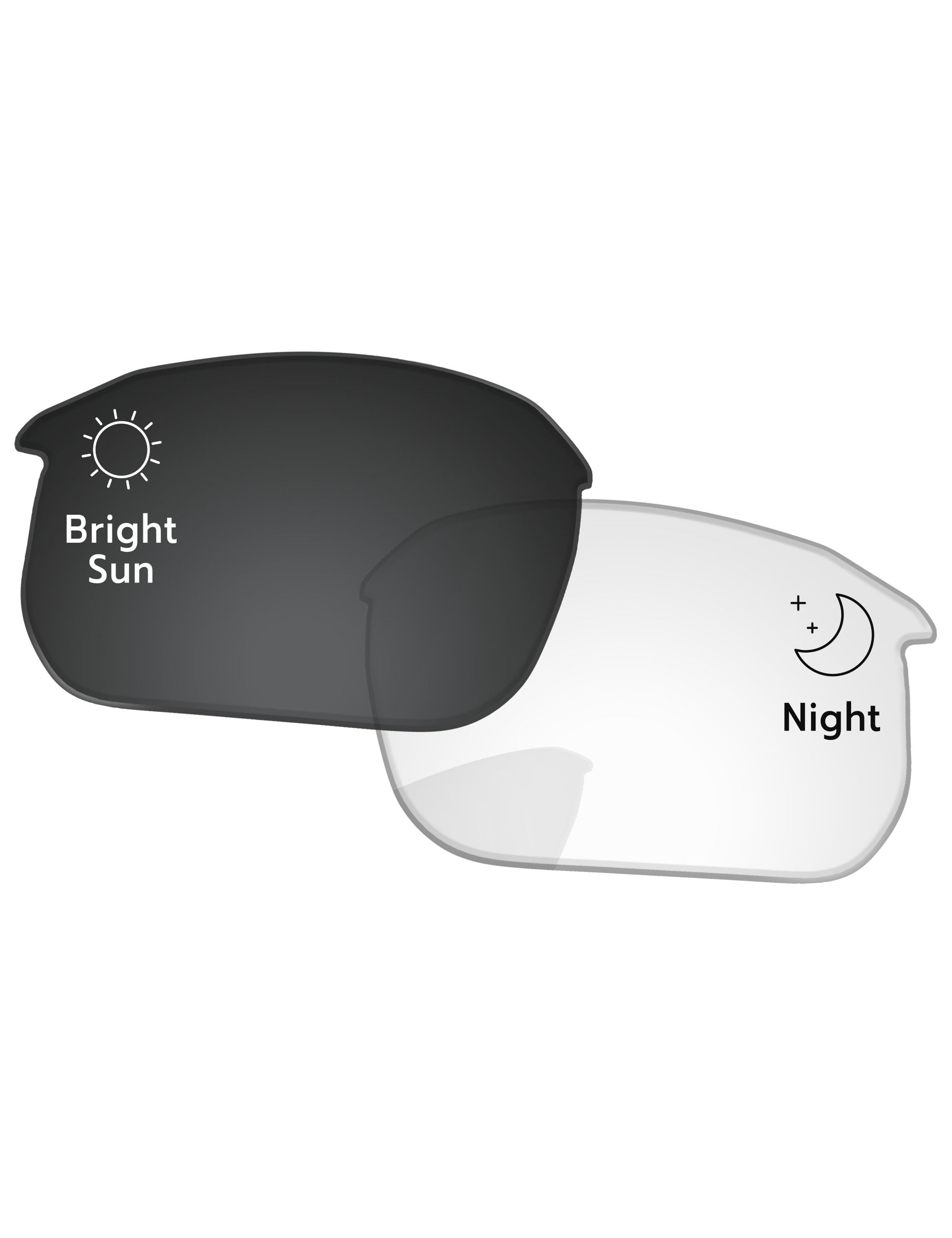 Eclipse Gray Photochromic Blue Light Blocking-Pro+