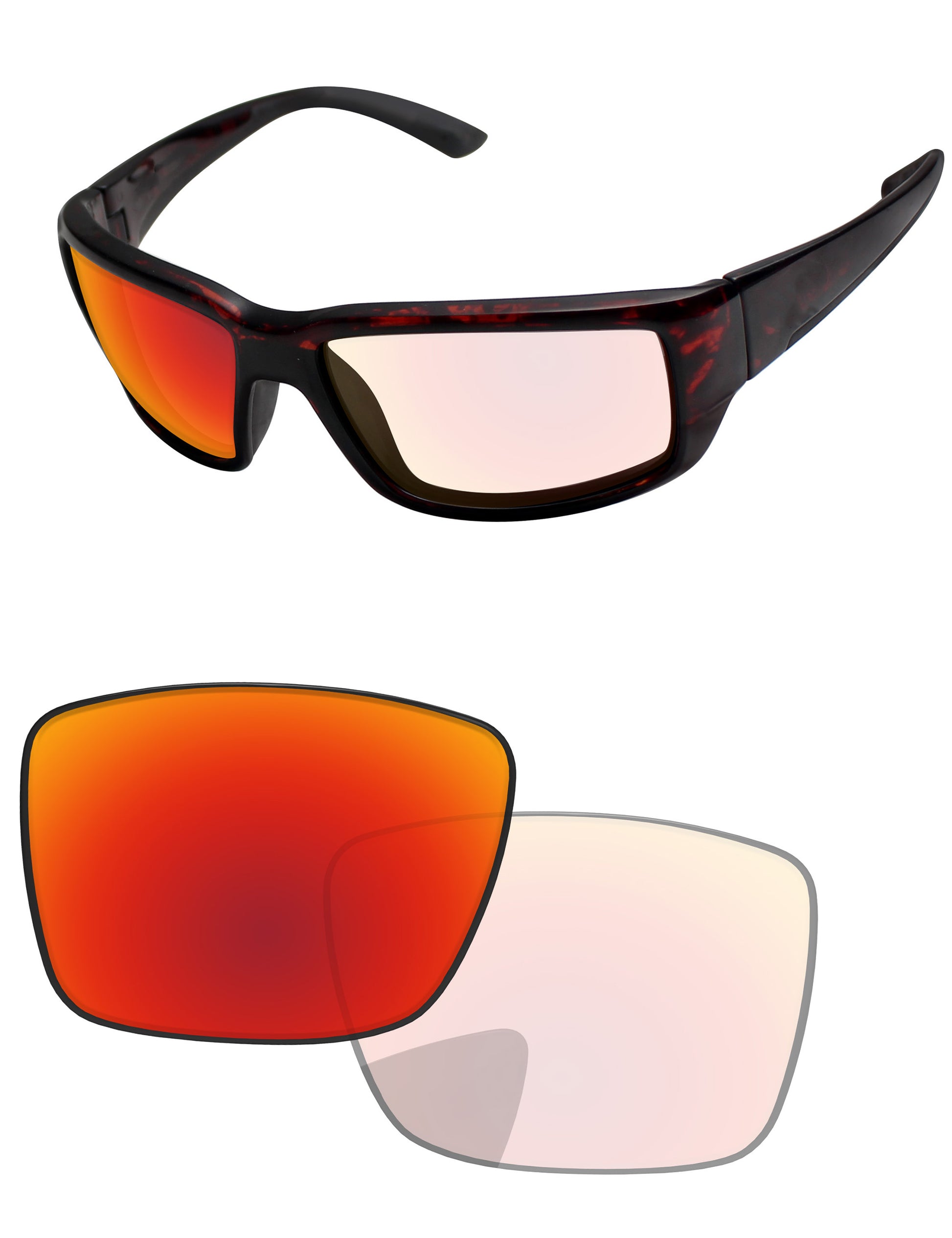 Eclipse Red Shield Photochromic-Pro+