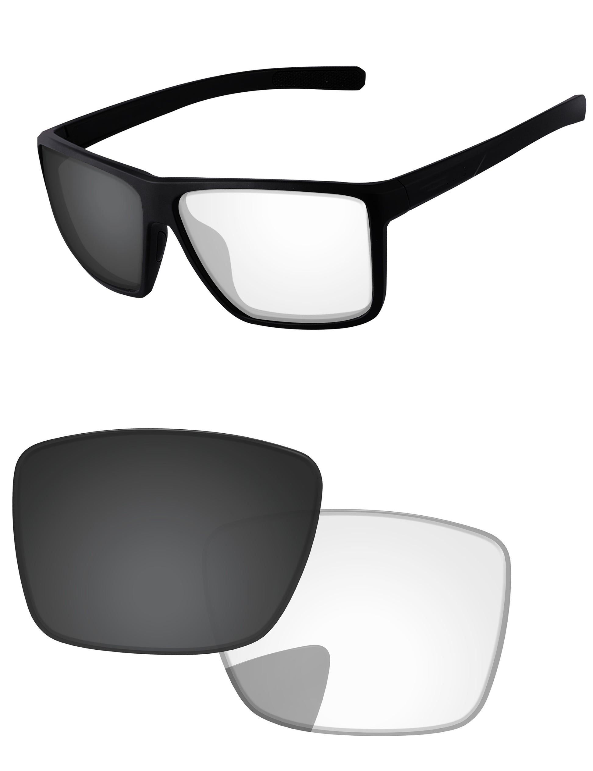 Eclipse Gray Photochromic Blue Light Blocking-Pro+