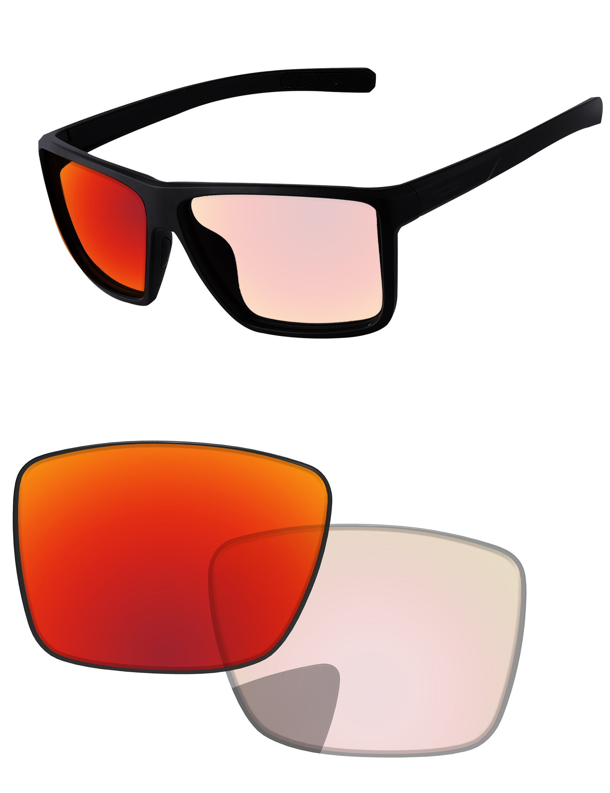 Eclipse Red Shield Photochromic-Pro+