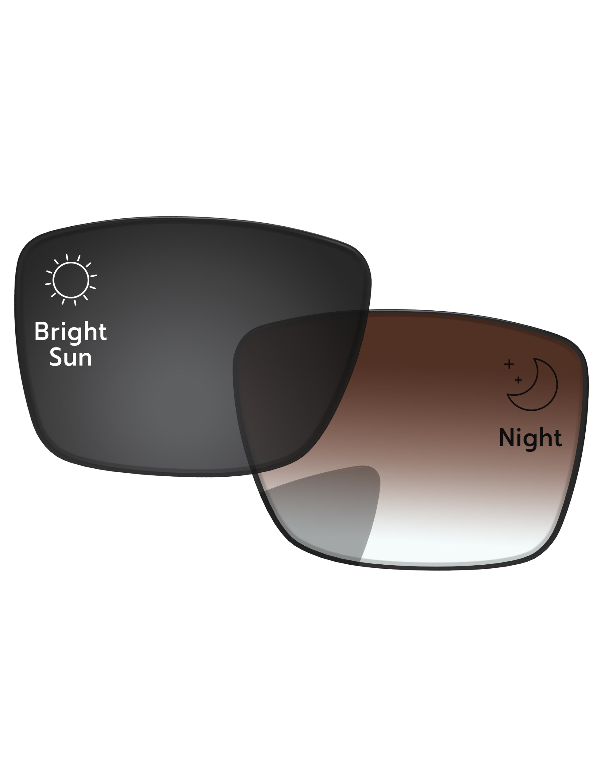 Brown Gradient Gray Photochromic-Standard