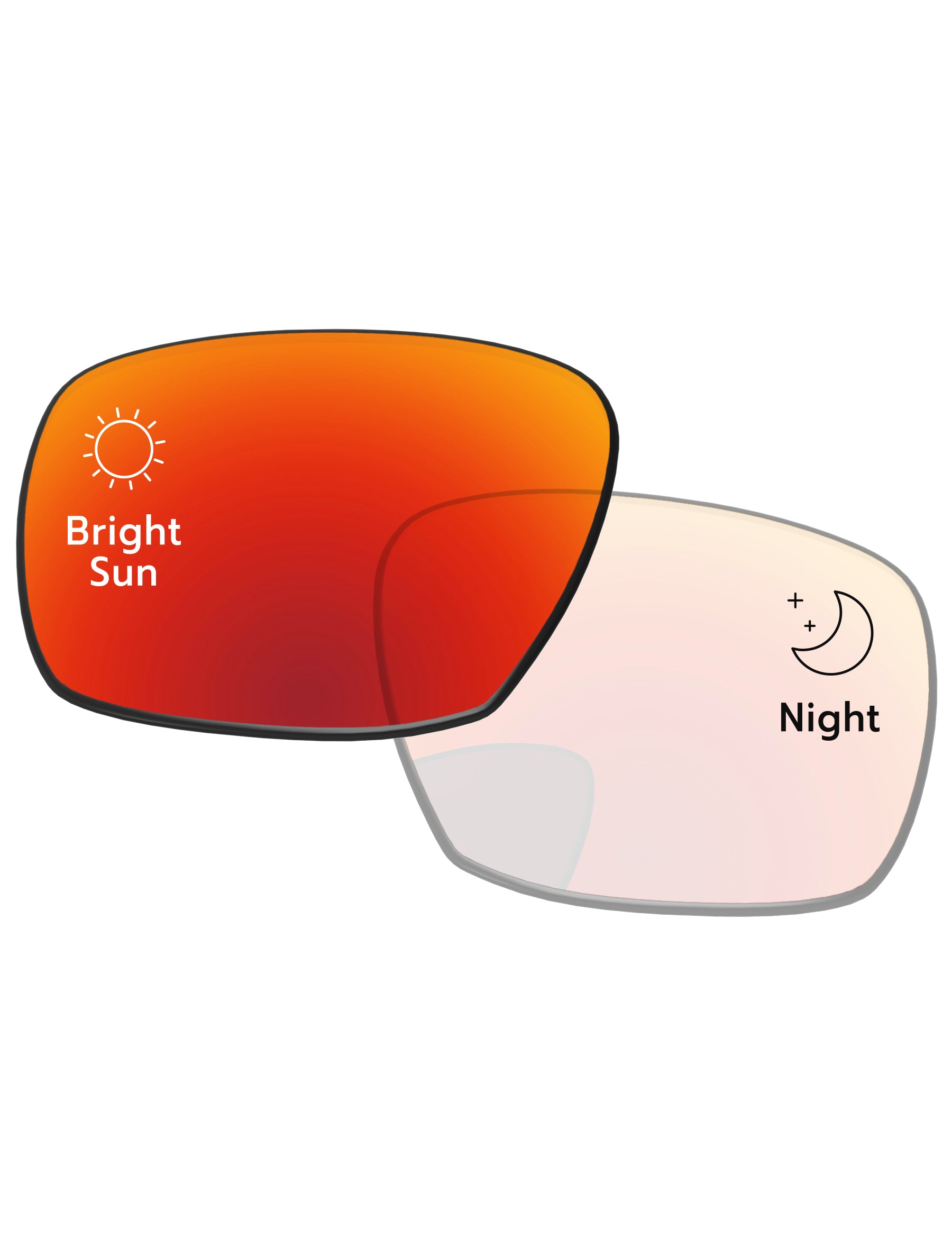 Eclipse Red Shield Photochromic-Pro+