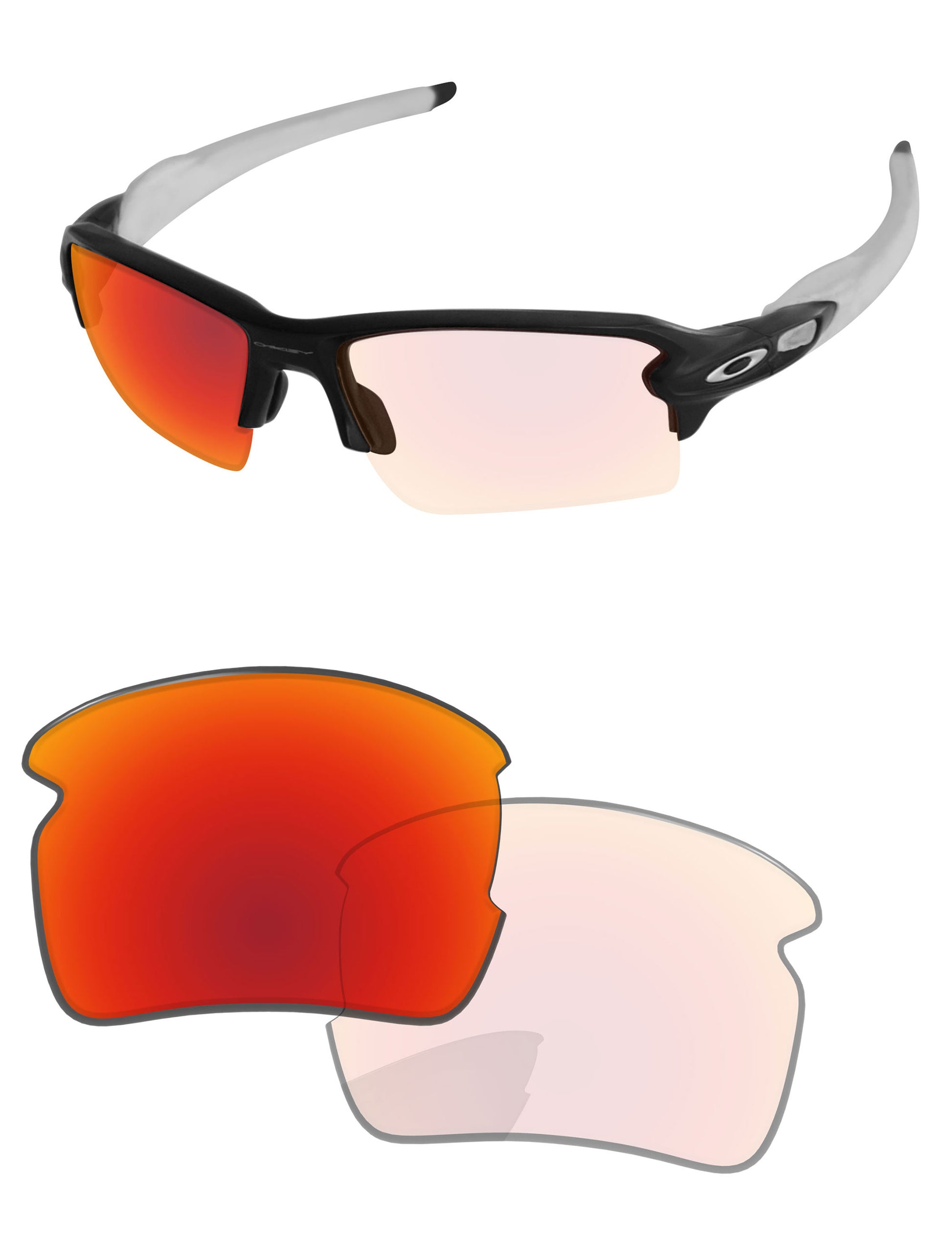 Eclipse Red Shield Photochromic-Pro+