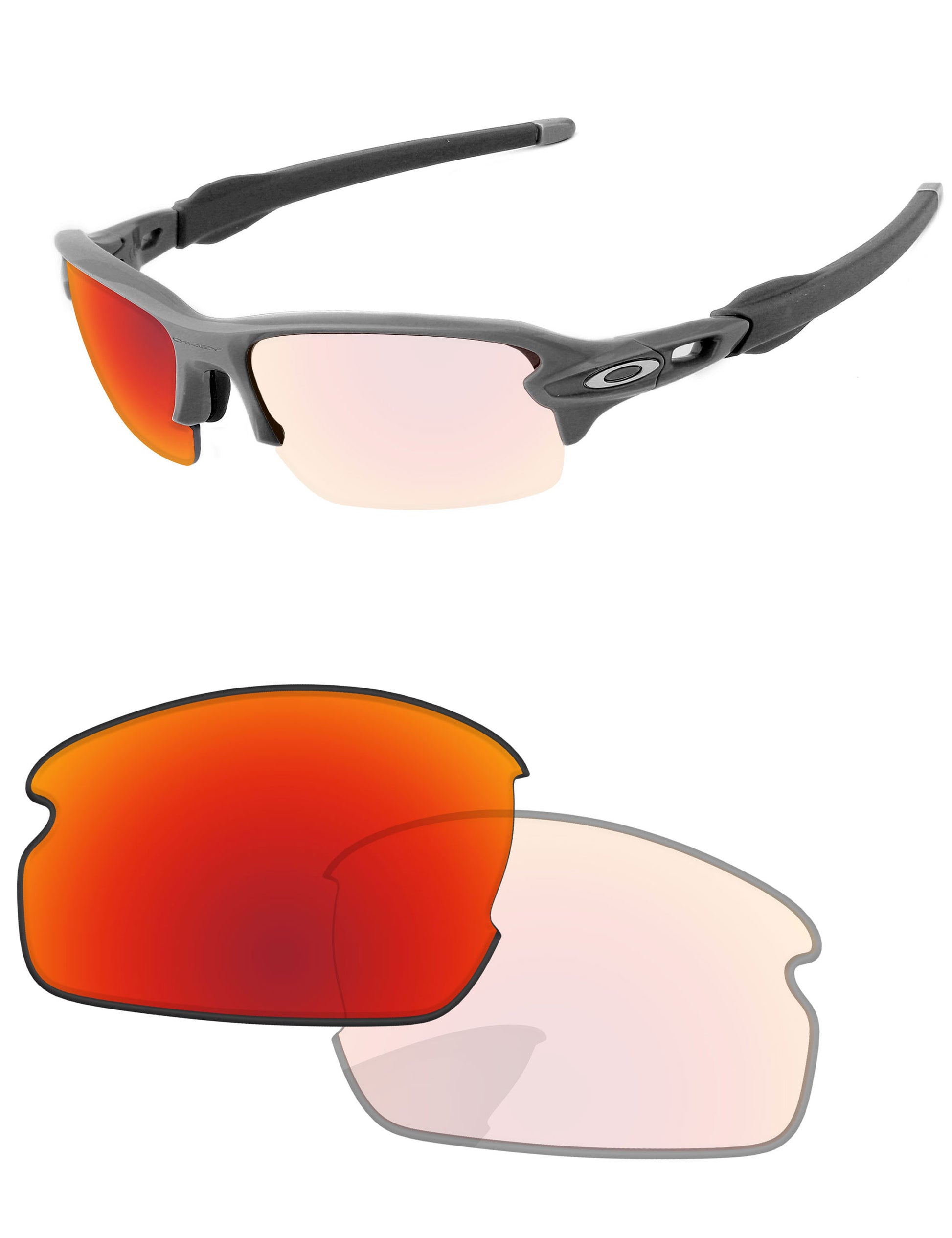 Eclipse Red Shield Photochromic-Pro+