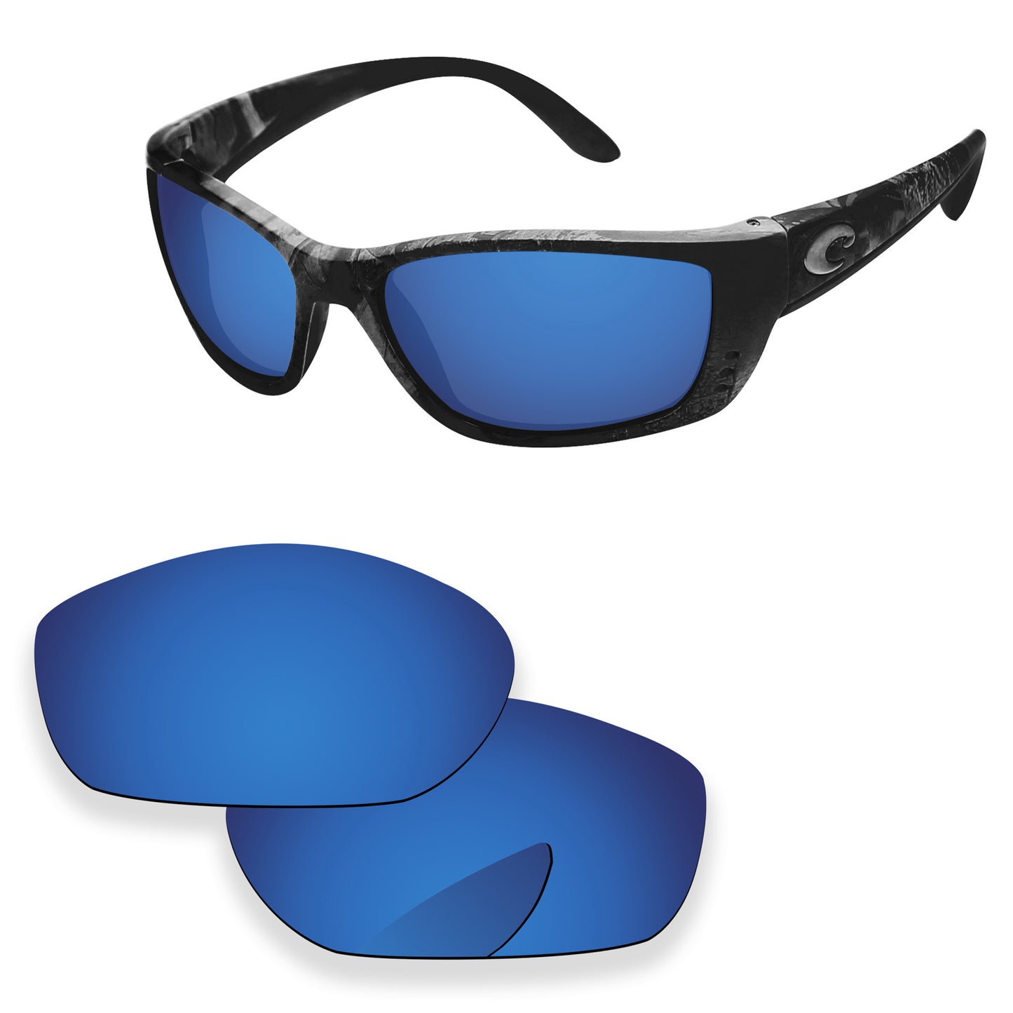 Replacement Lenses for Costa Del Mar Fisch