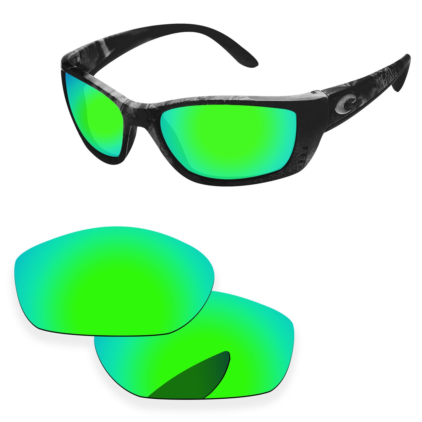 Replacement Lenses for Costa Del Mar Fisch