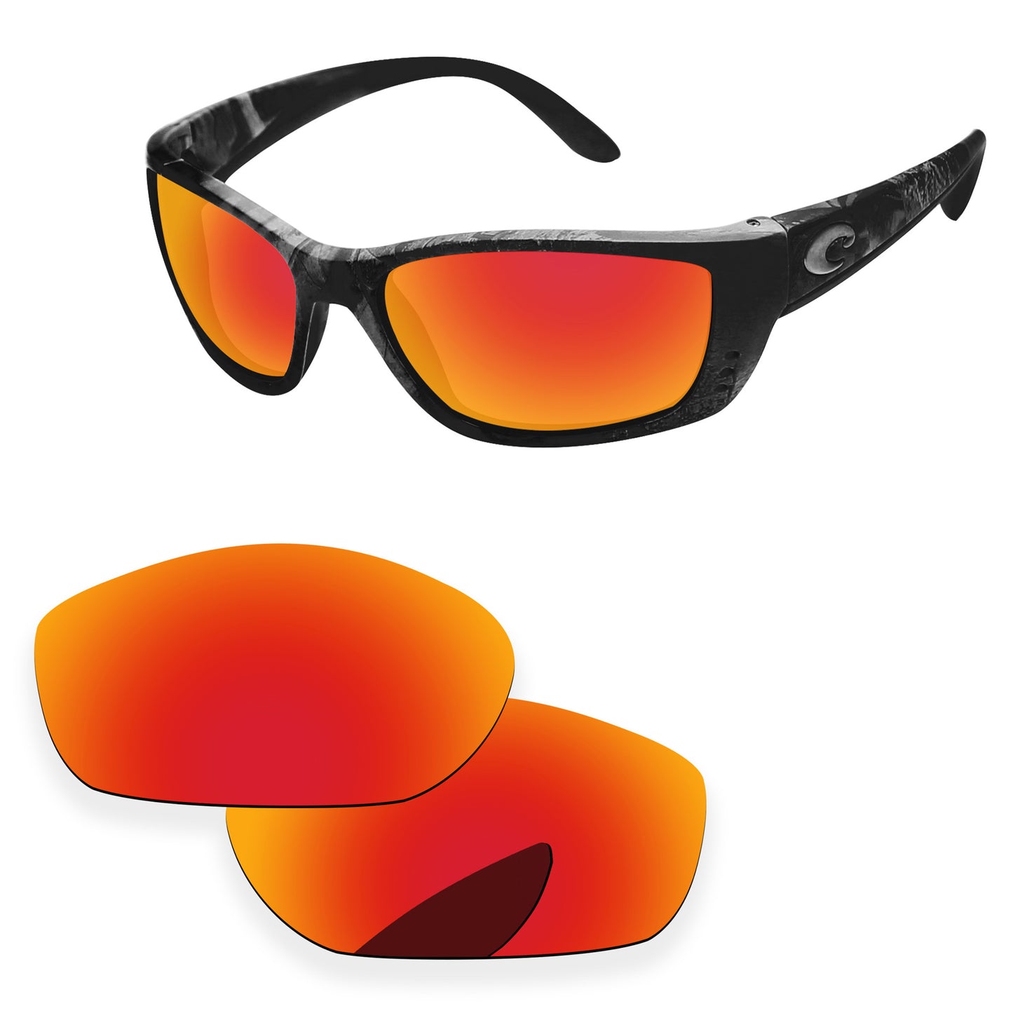 Replacement Lenses for Costa Del Mar Fisch