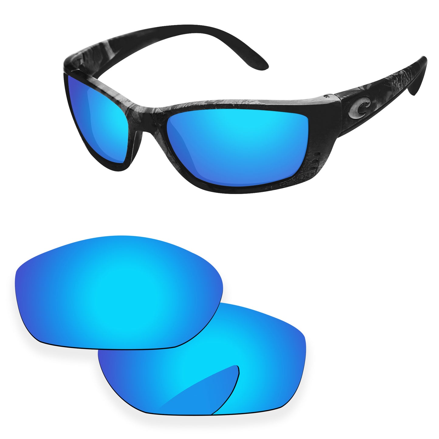 Replacement Lenses for Costa Del Mar Fisch