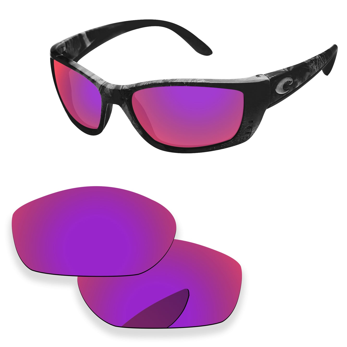 Replacement Lenses for Costa Del Mar Fisch