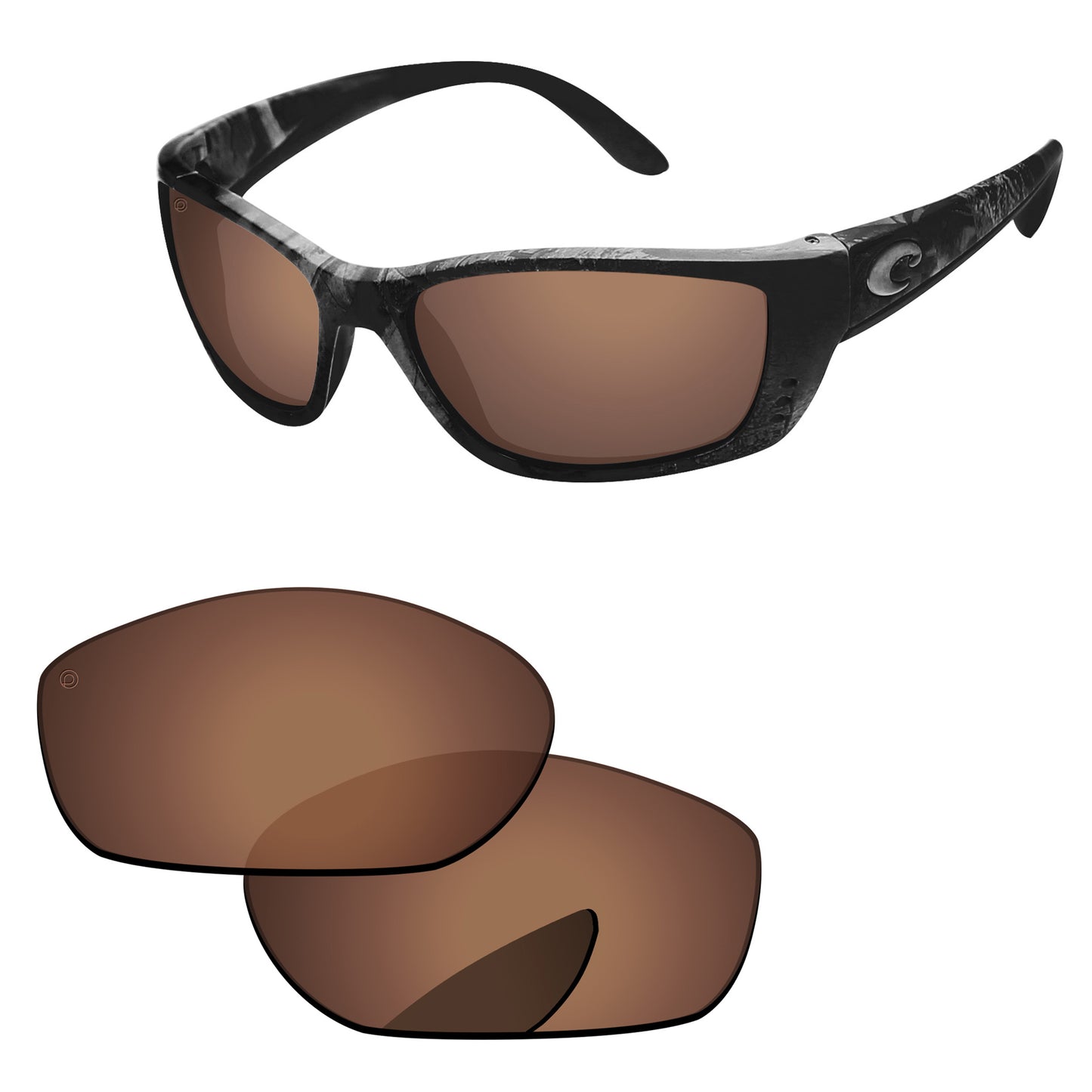 Replacement Lenses for Costa Del Mar Fisch