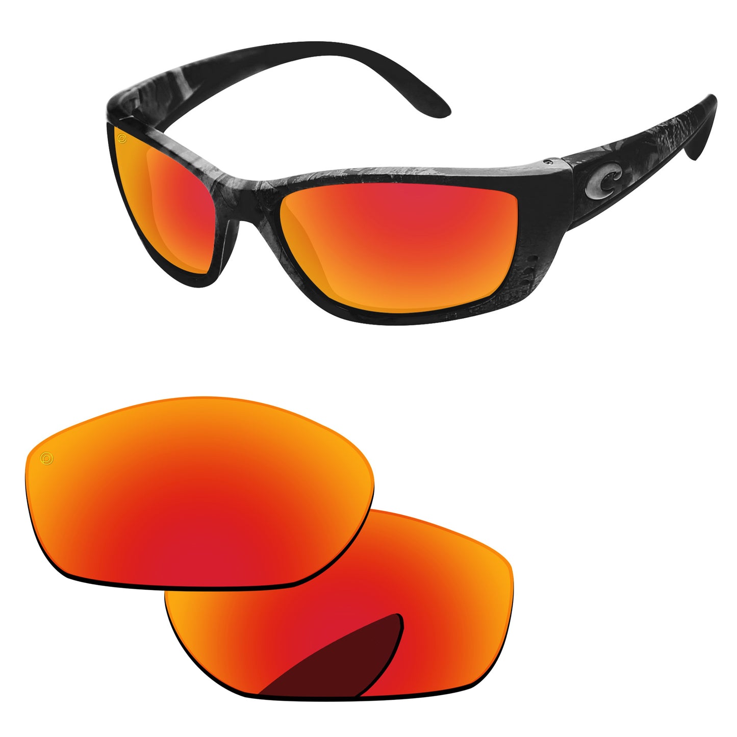 Replacement Lenses for Costa Del Mar Fisch