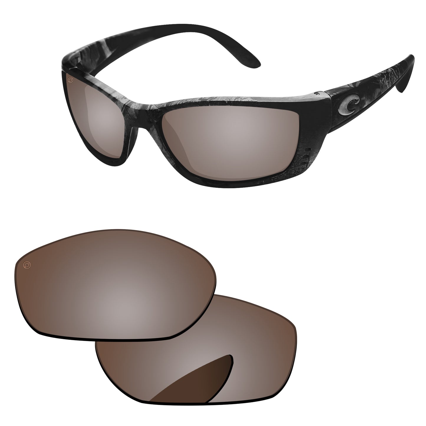 Replacement Lenses for Costa Del Mar Fisch