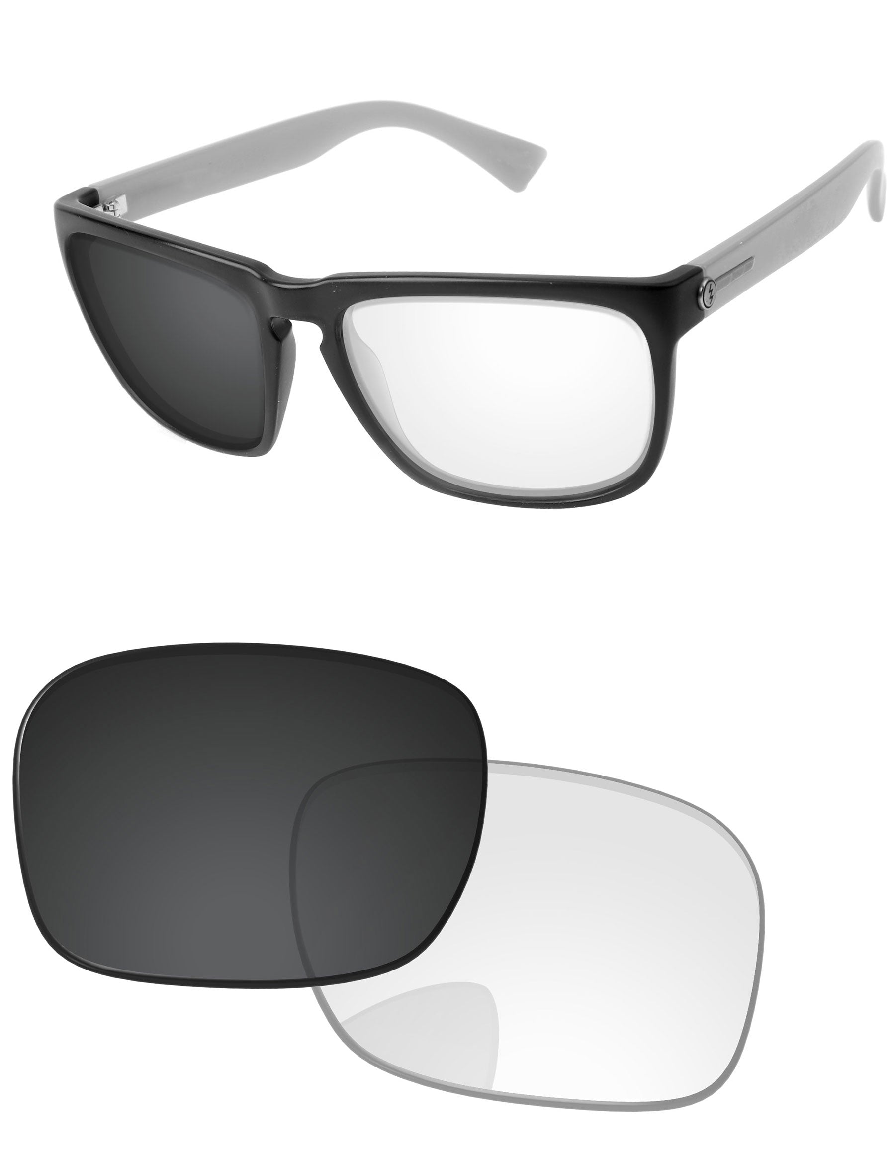 Eclipse Gray Photochromic Blue Light Blocking-Pro+