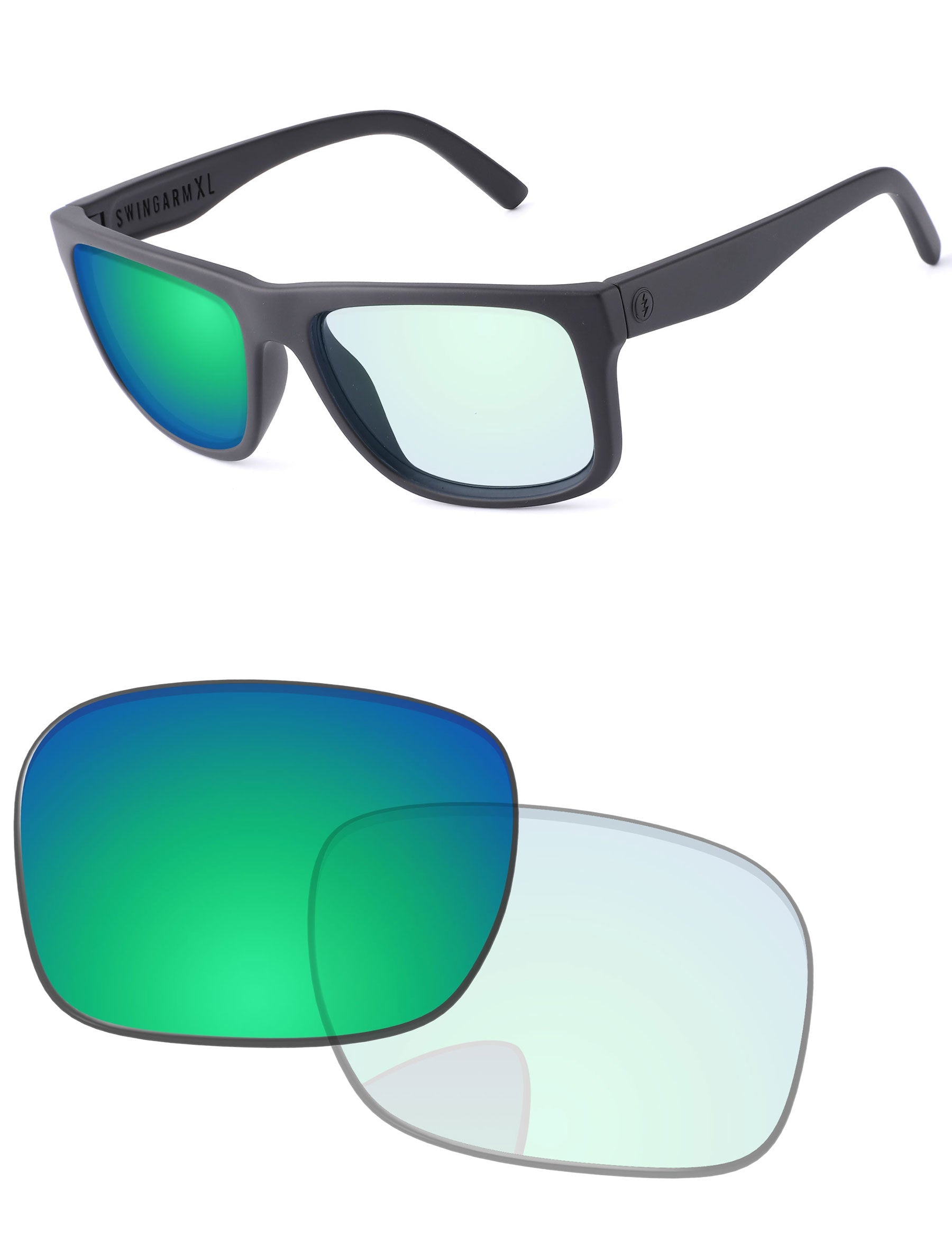 Eclipse Green Shield Photochromic-Pro+