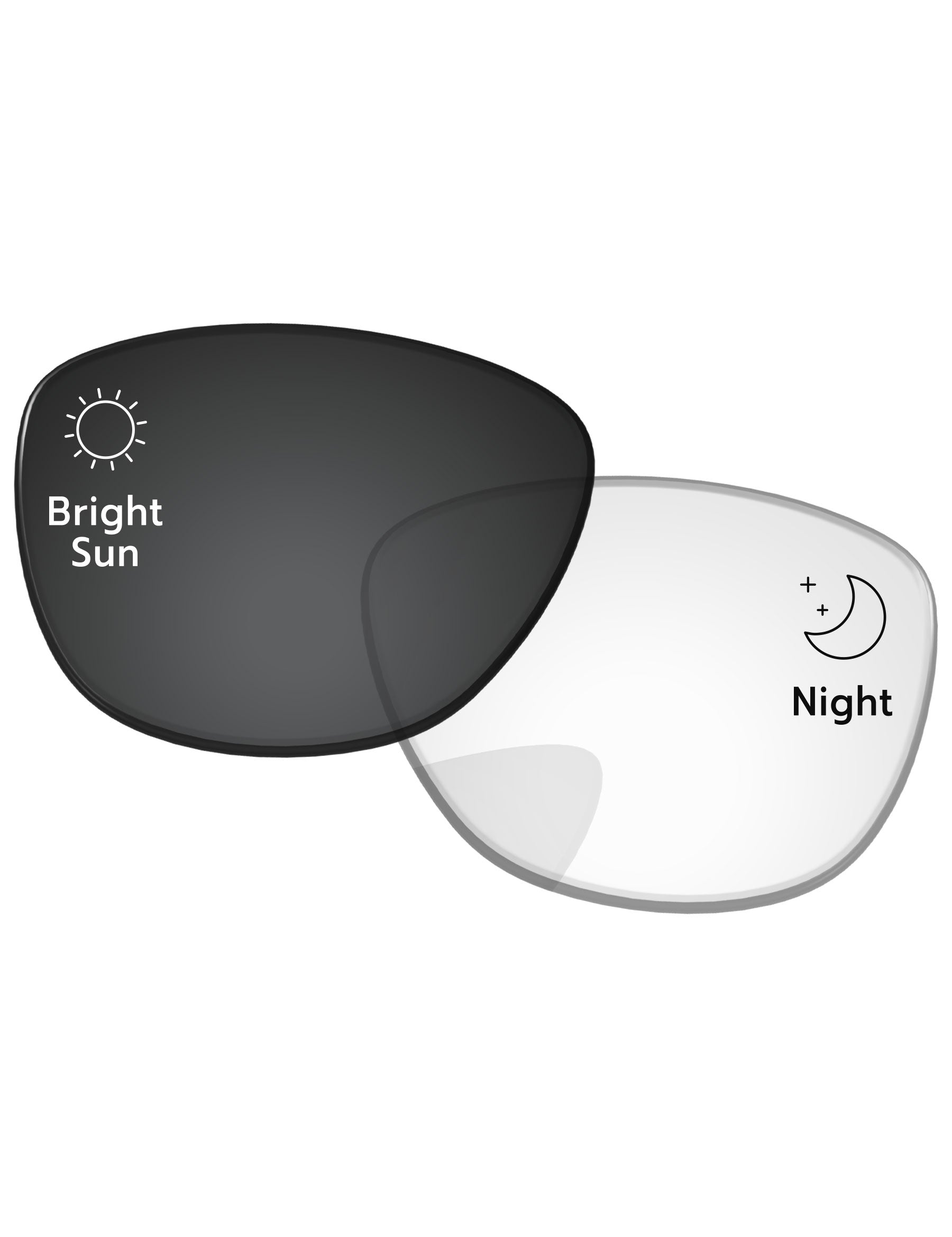 Eclipse Gray Photochromic Blue Light Blocking-Pro+