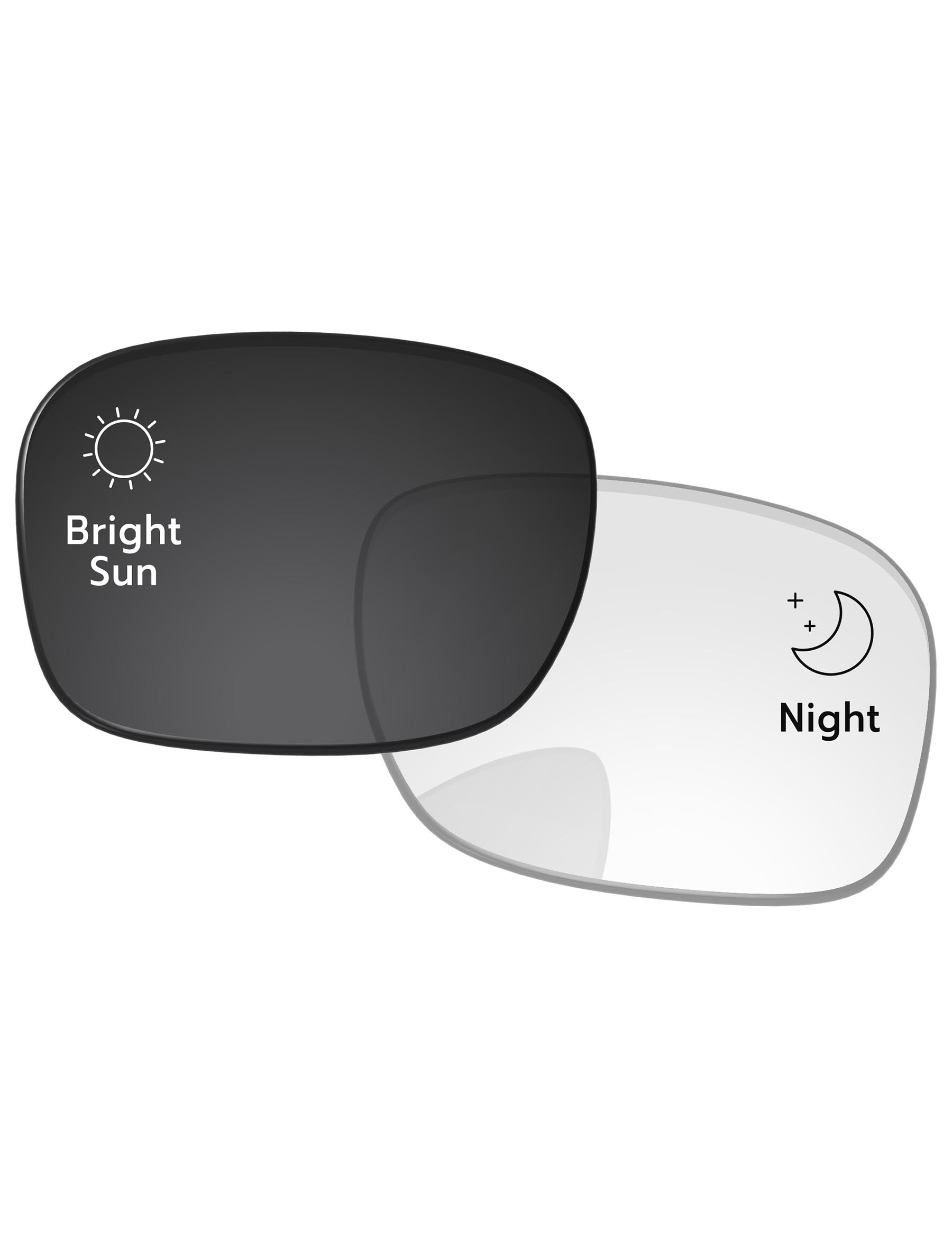Eclipse Gray Photochromic Blue Light Blocking-Pro+