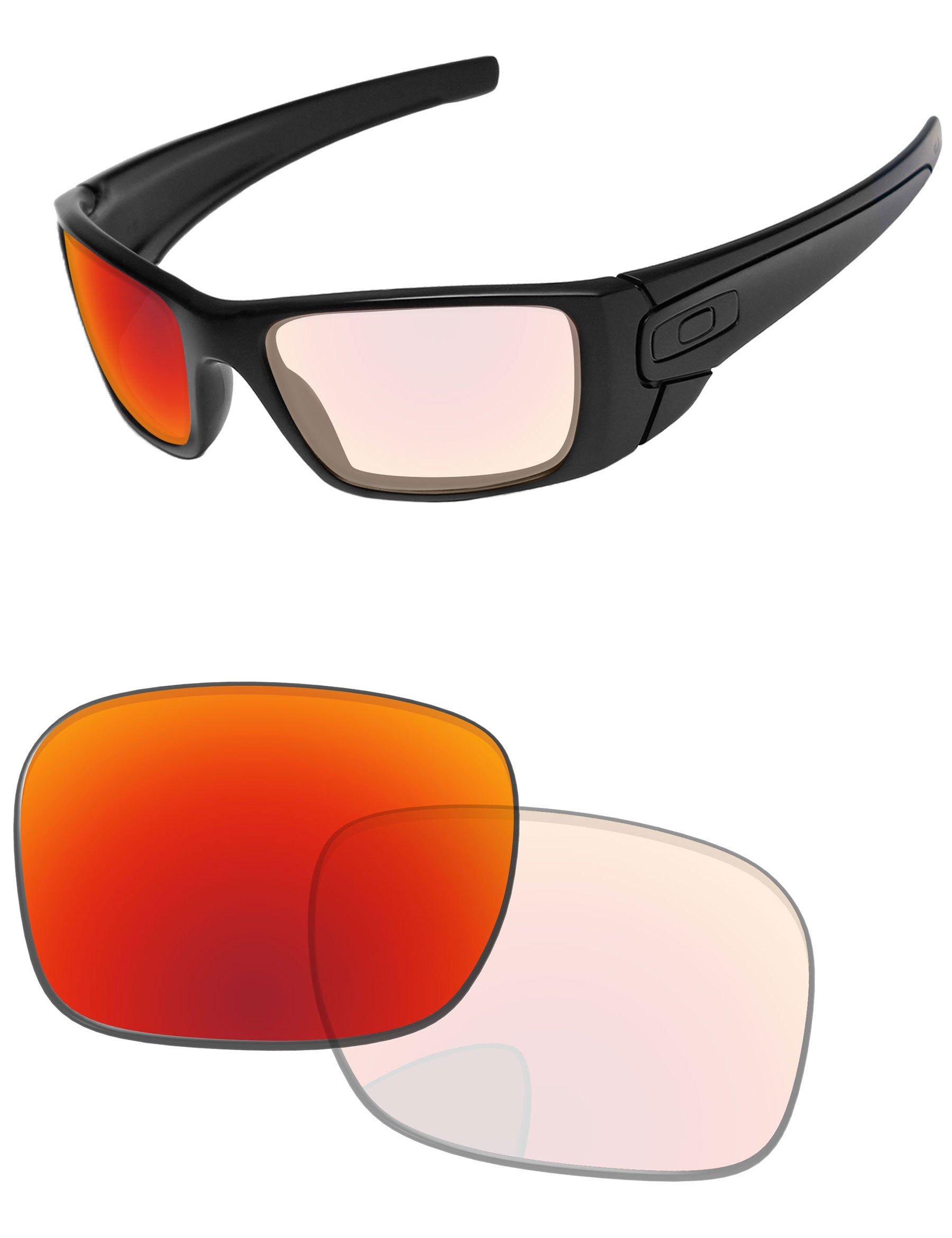 Eclipse Red Shield Photochromic-Pro+