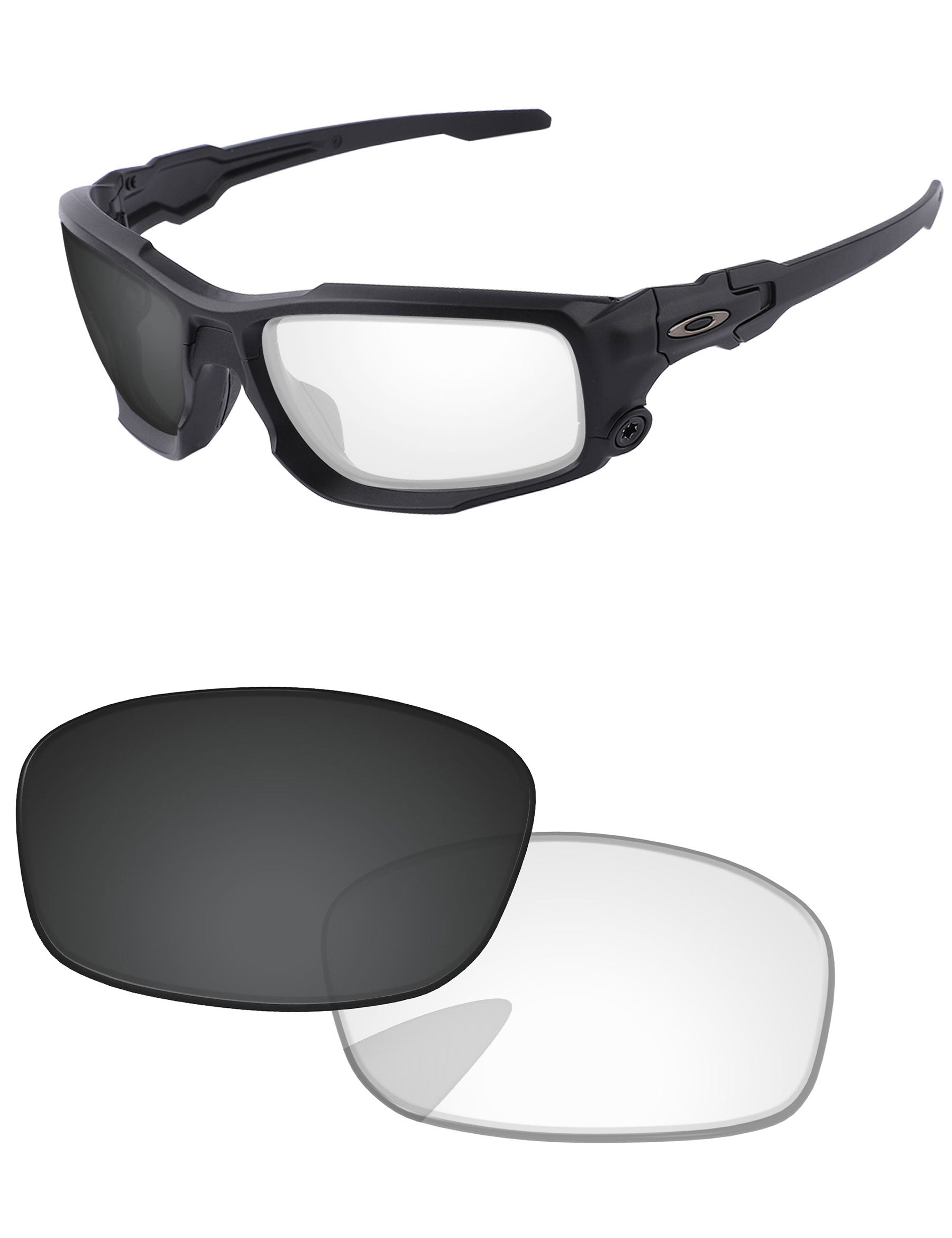 Eclipse Gray Photochromic Blue Light Blocking-Pro+