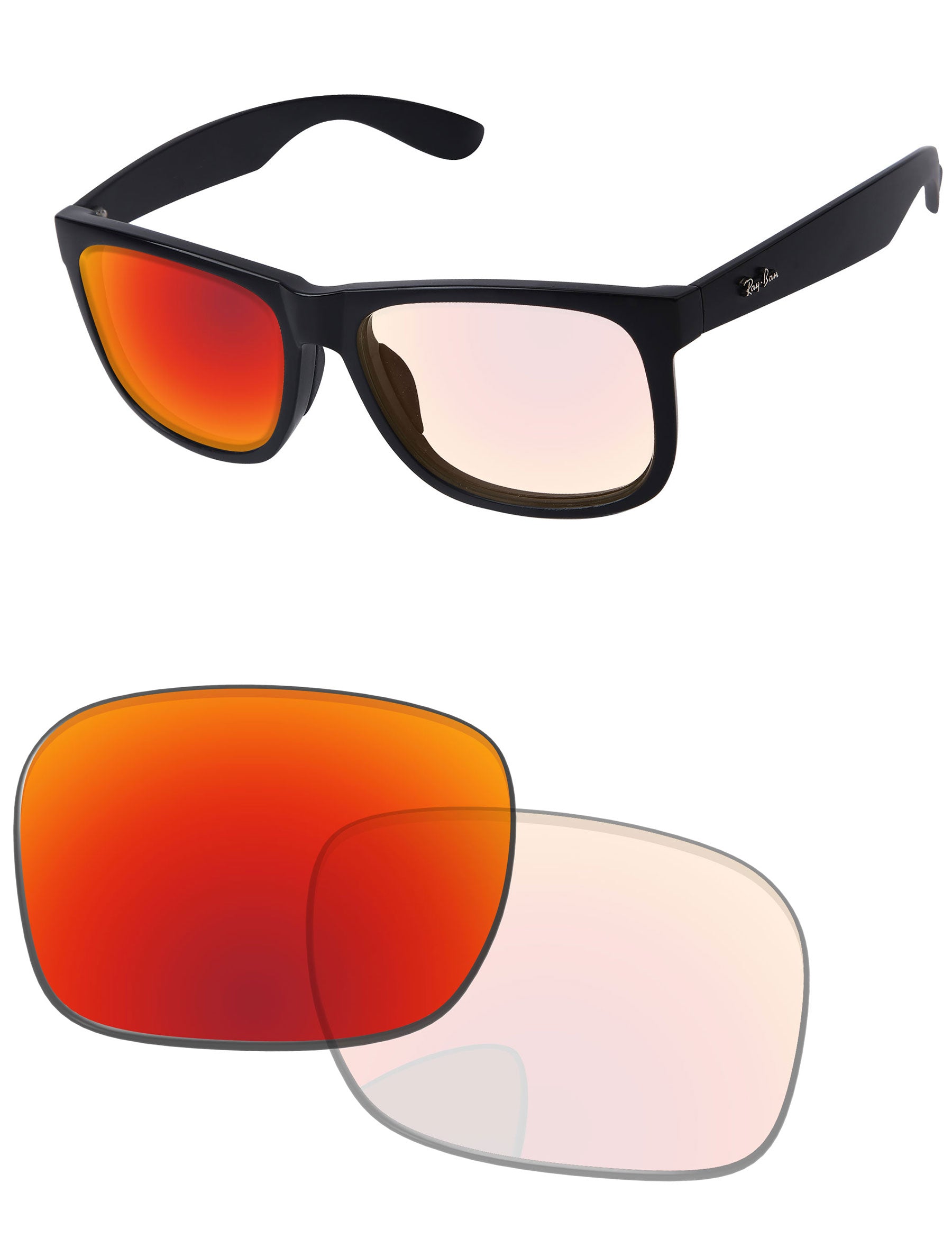 Eclipse Red Shield Photochromic-Pro+