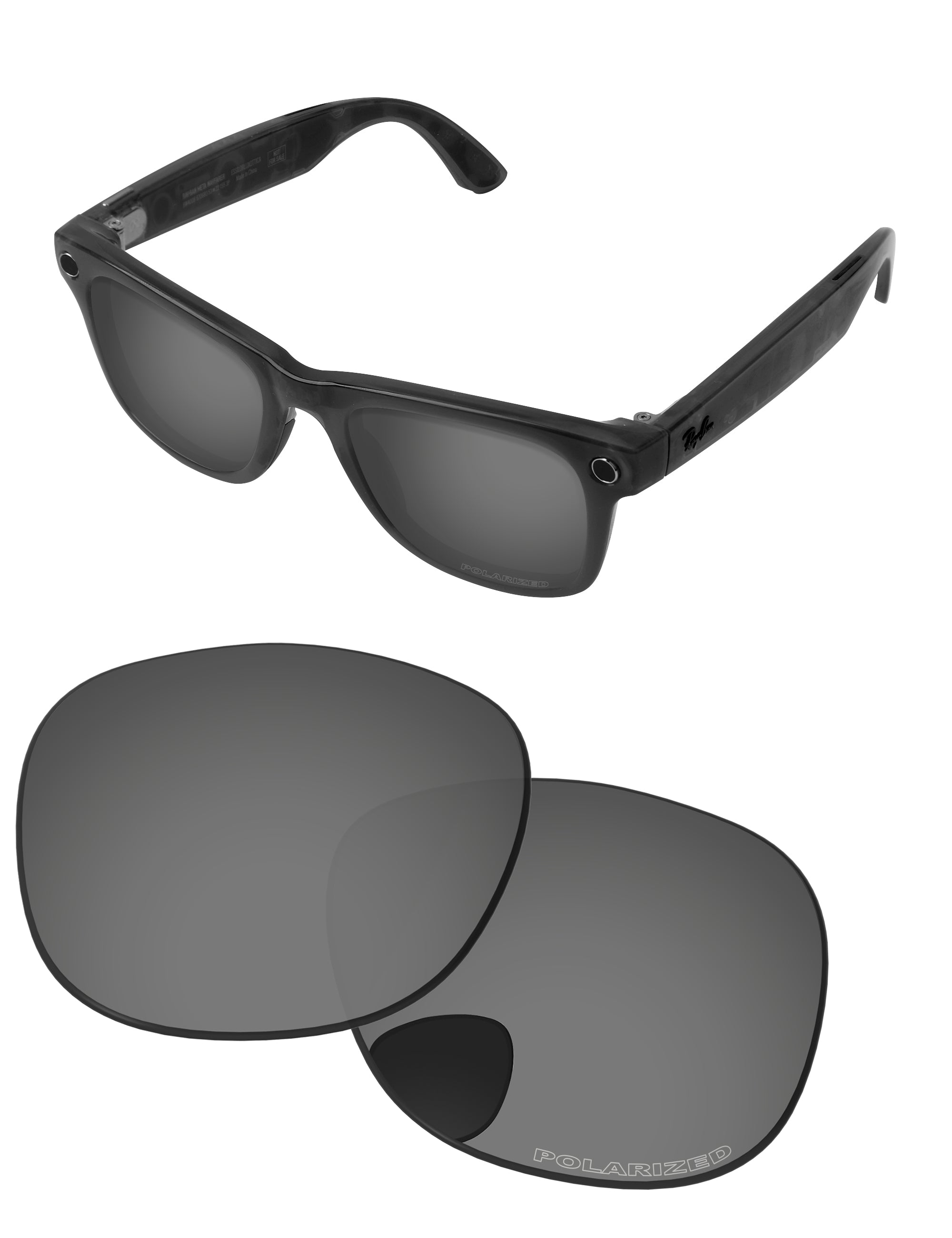 PapaViva Replacement Lenses for Ray-Ban RW4008-53 Sunglasses