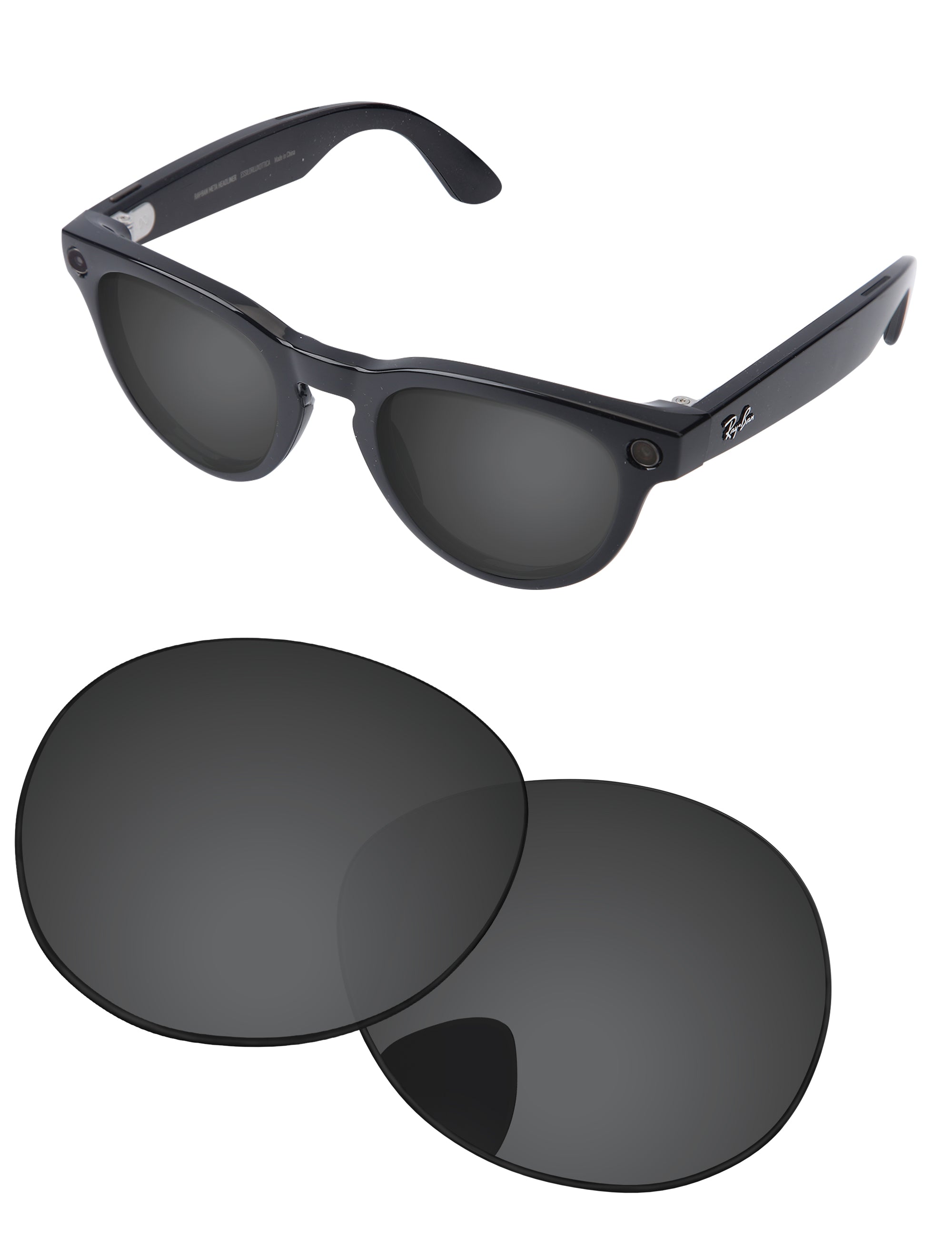 PapaViva Replacement Lenses for Ray-Ban RW4009F-51 Sunglasses