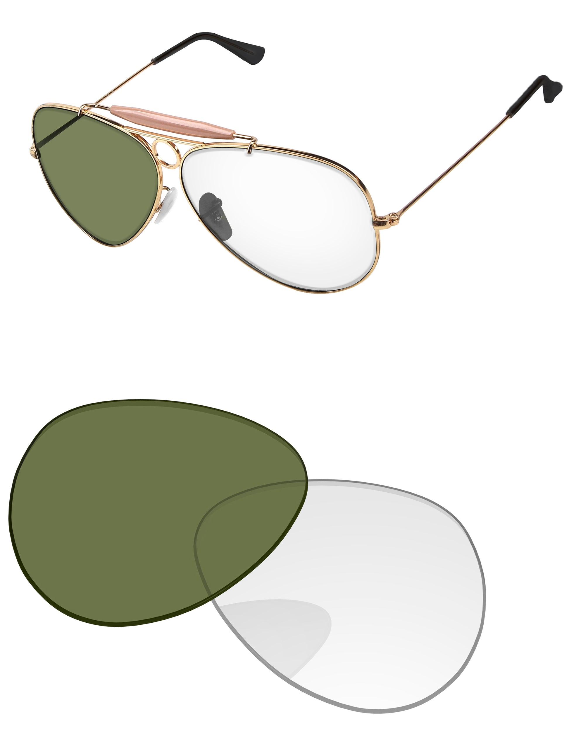 Eclipse-Green-Photochromic