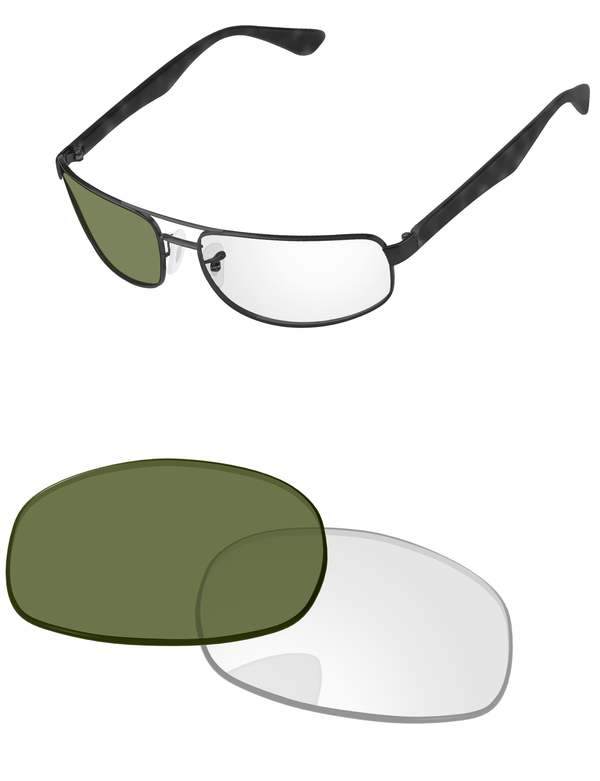 Eclipse-Green-Photochromic