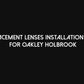 Replacement Lenses for Oakley Holbrook Test