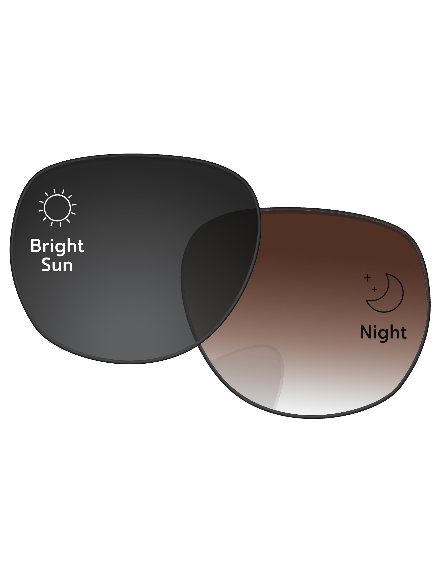 Brown Gradient Gray Photochromic-Standard