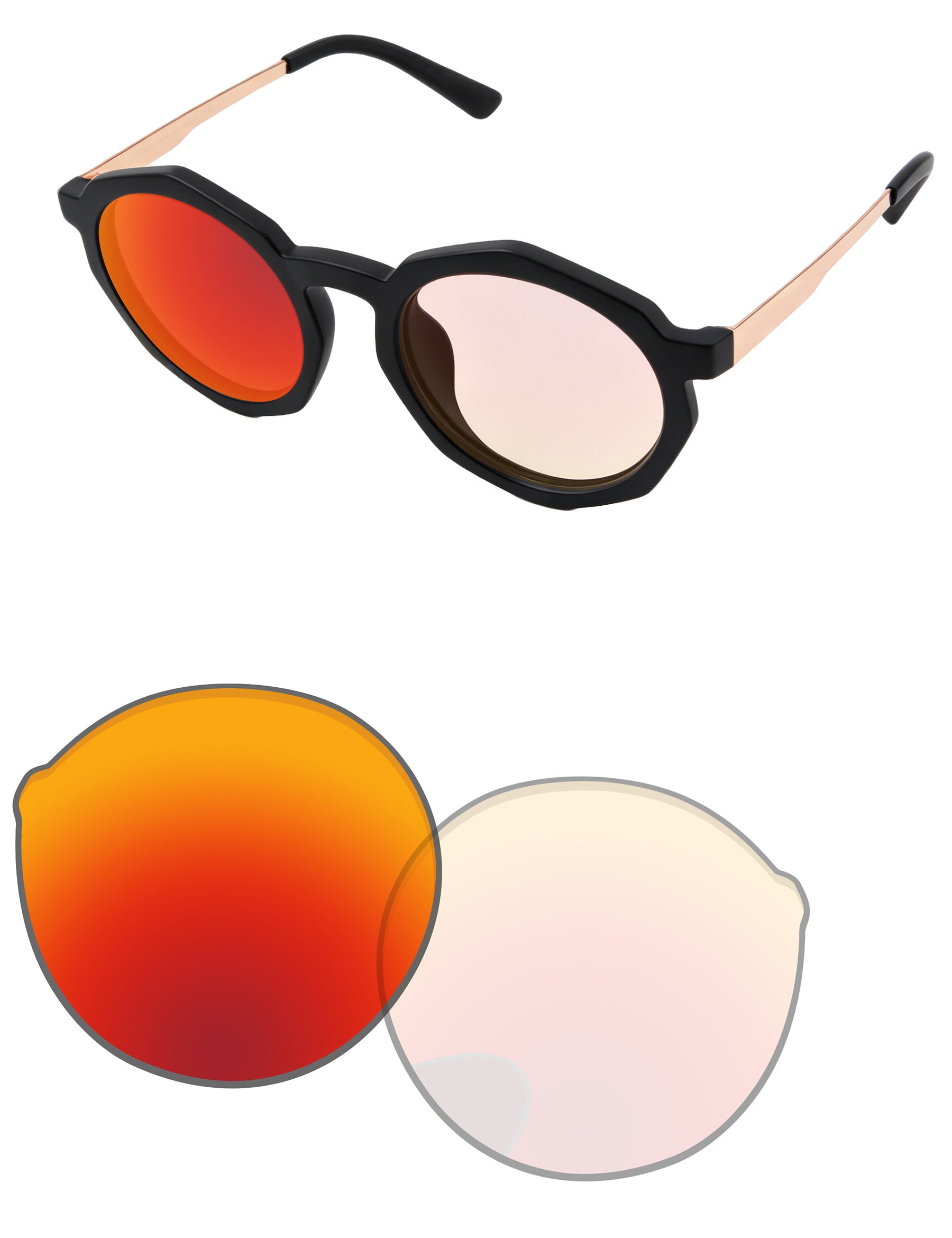 Adapt Red Shield Photochromic-Pro+
