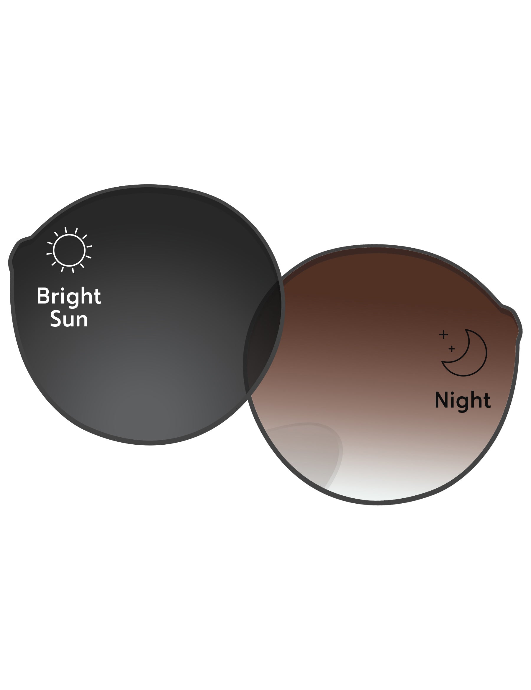 Brown Gradient Gray Photochromic-Standard