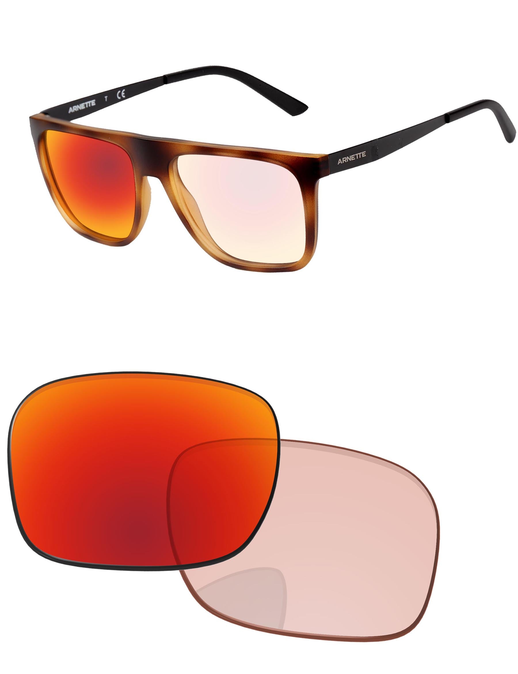 Adapt Red Shield Photochromic-Pro+