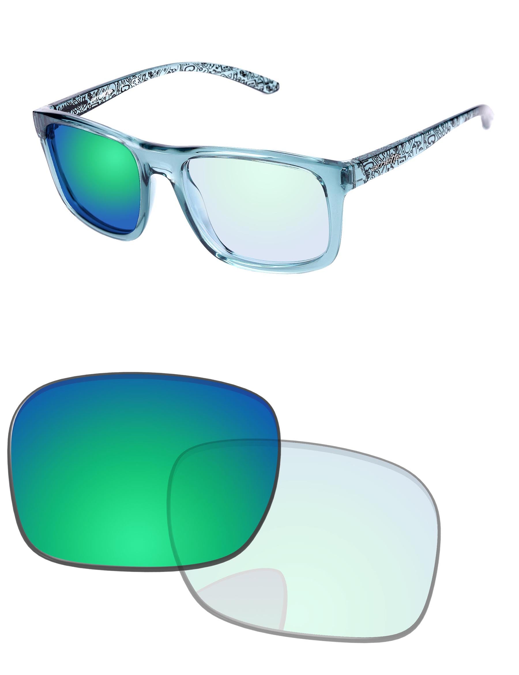 Adapt Green Shield Photochromic-Pro+