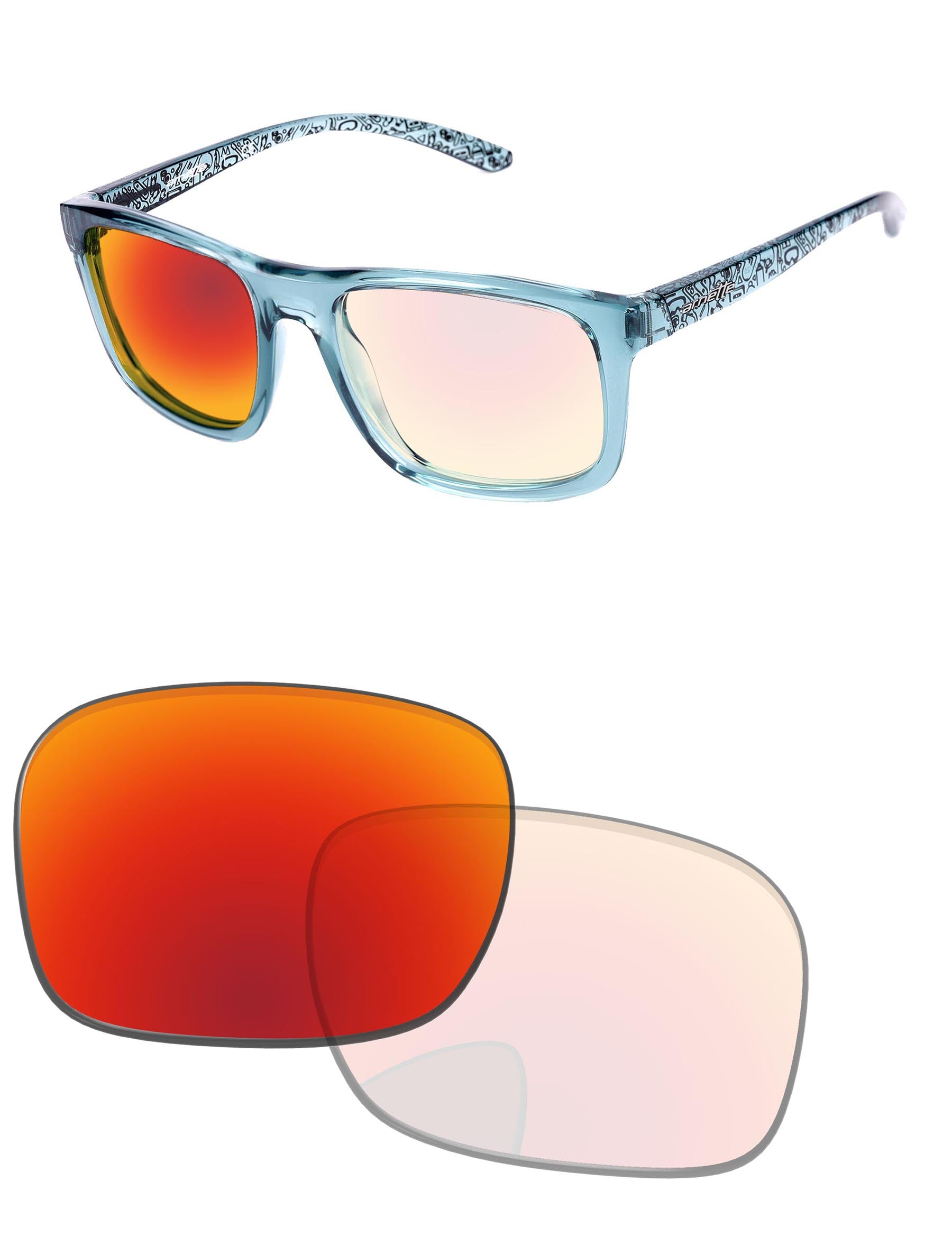 Adapt Red Shield Photochromic-Pro+