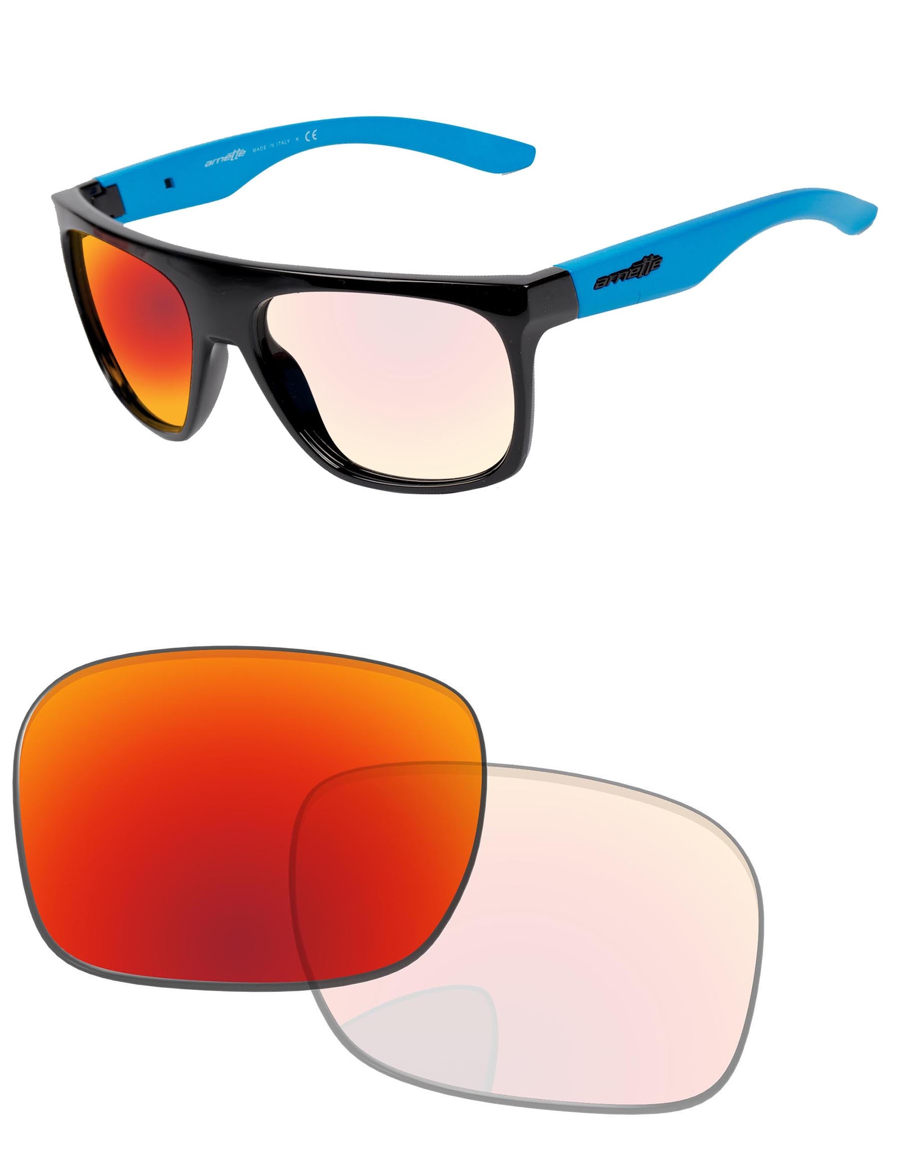 Adapt Red Shield Photochromic-Pro+