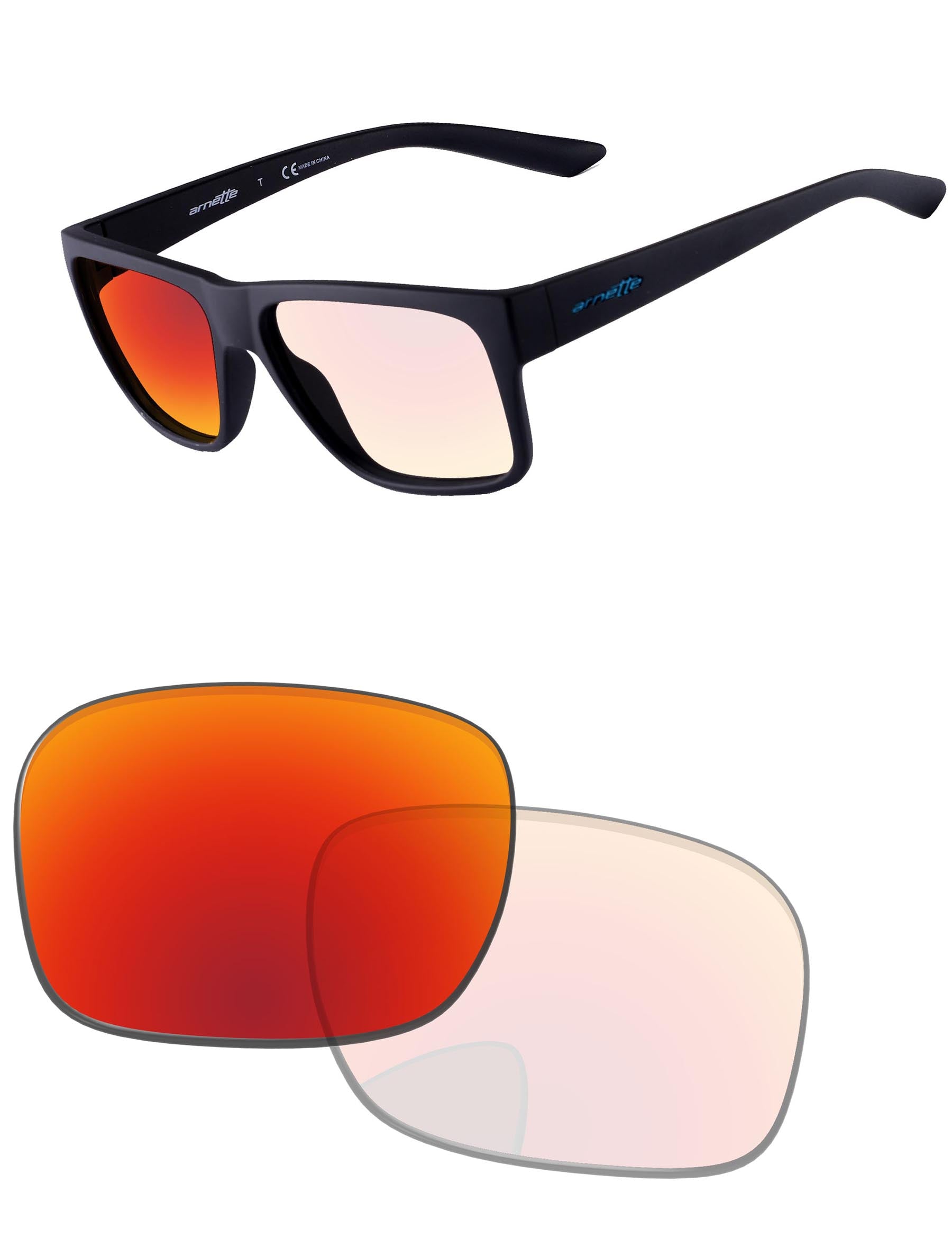 Adapt Red Shield Photochromic-Pro+