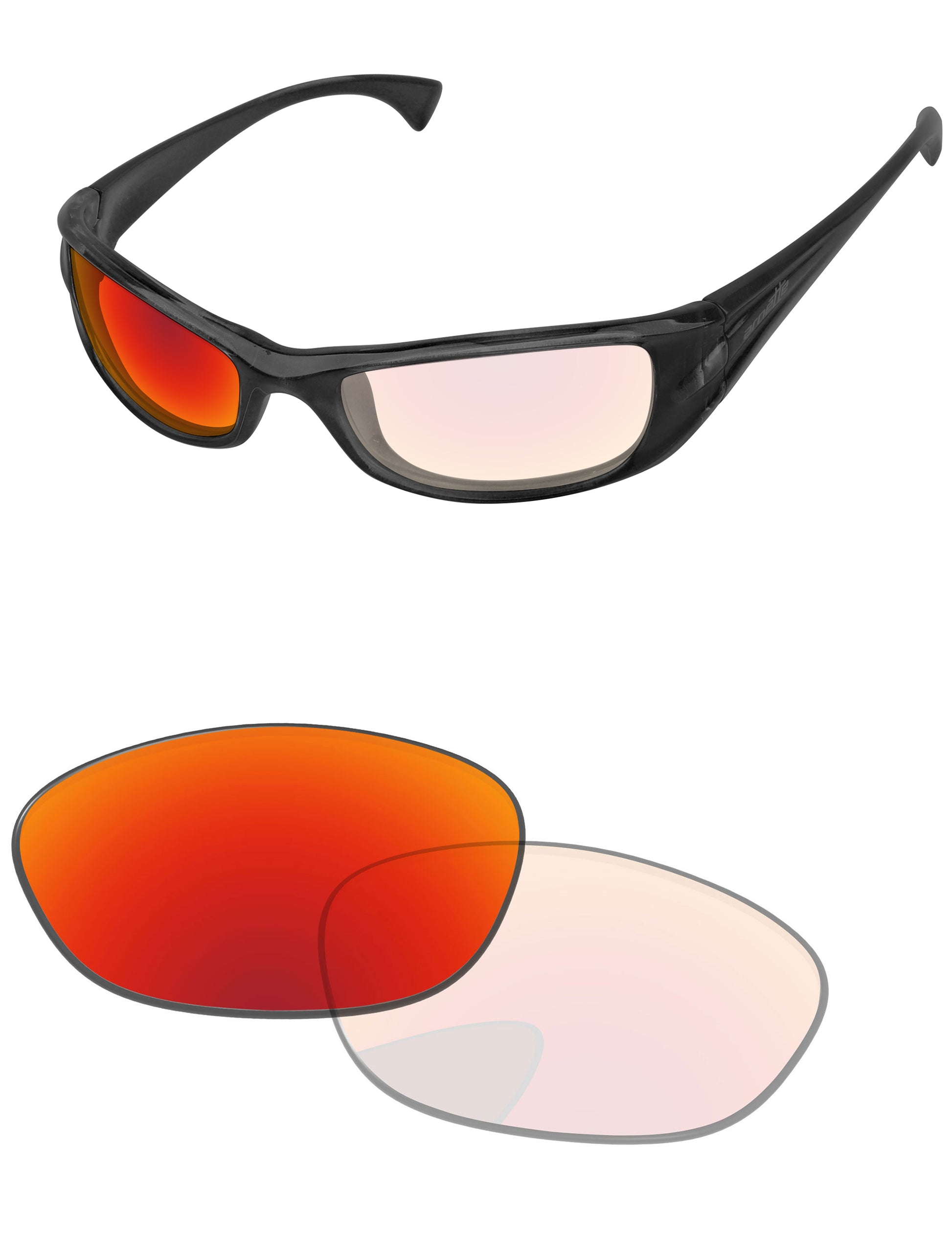 Adapt Red Shield Photochromic-Pro+