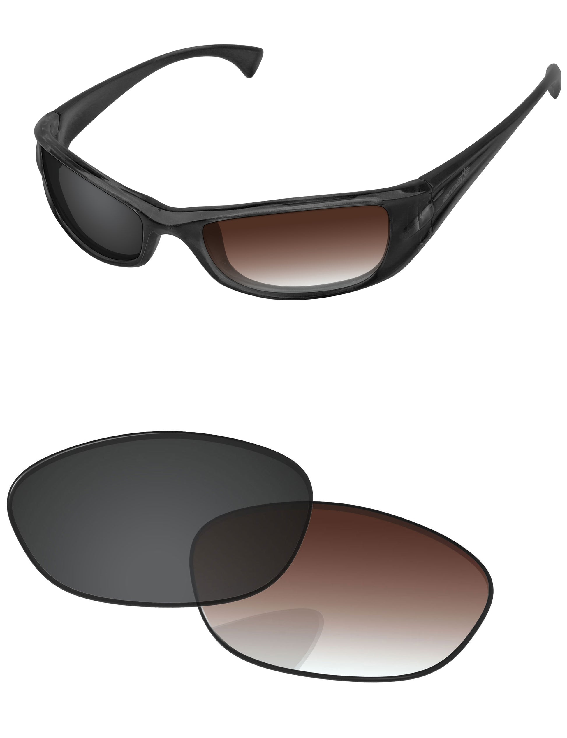 Brown Gradient Gray Photochromic-Standard