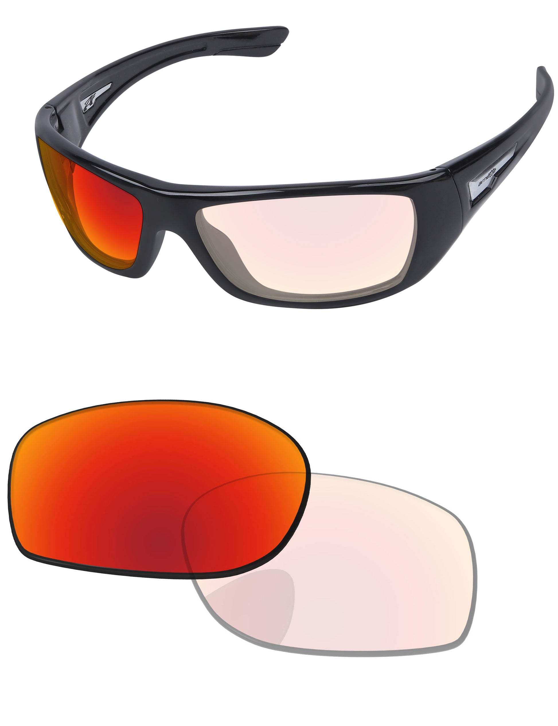 Adapt Red Shield Photochromic-Pro+