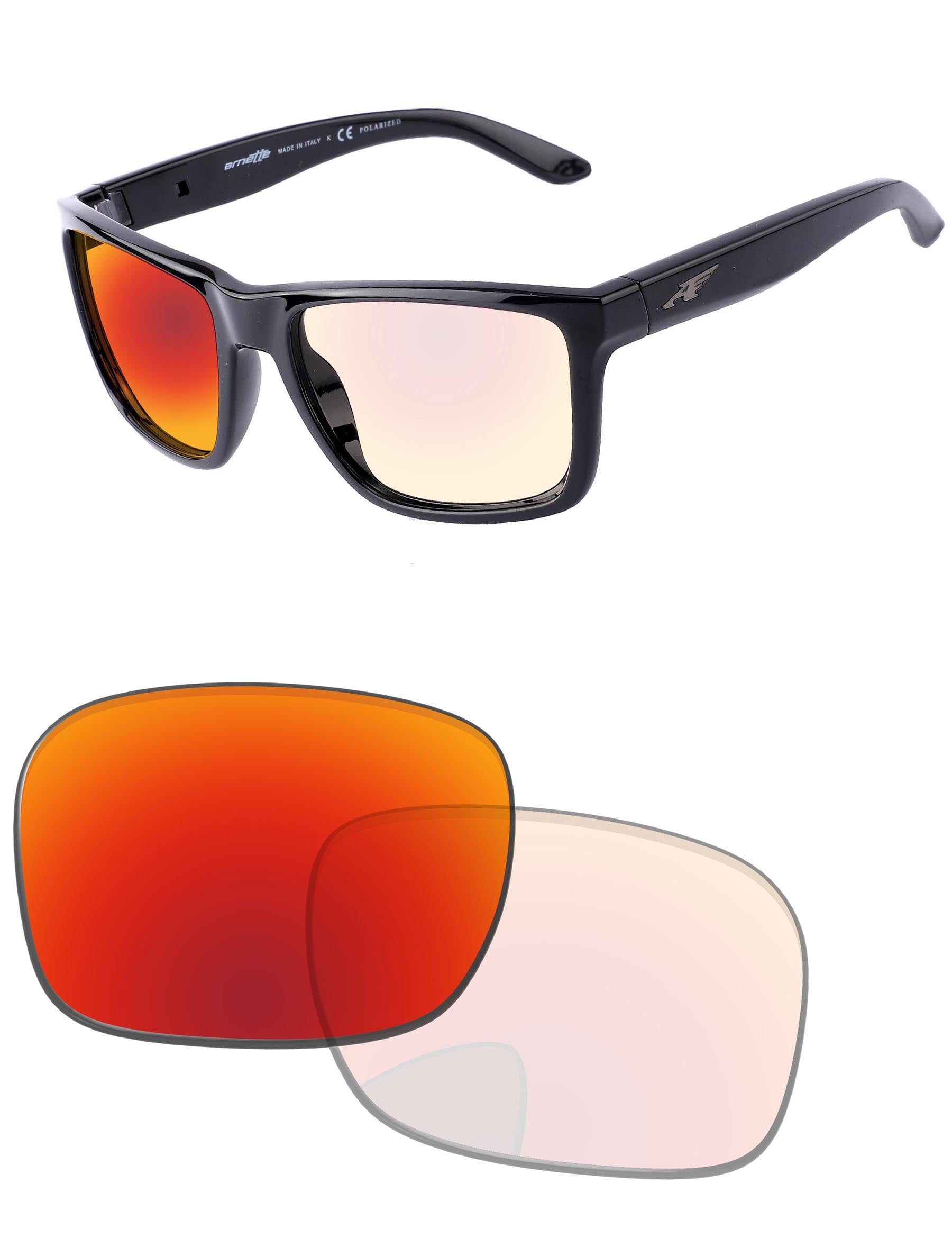 Adapt Red Shield Photochromic-Pro+