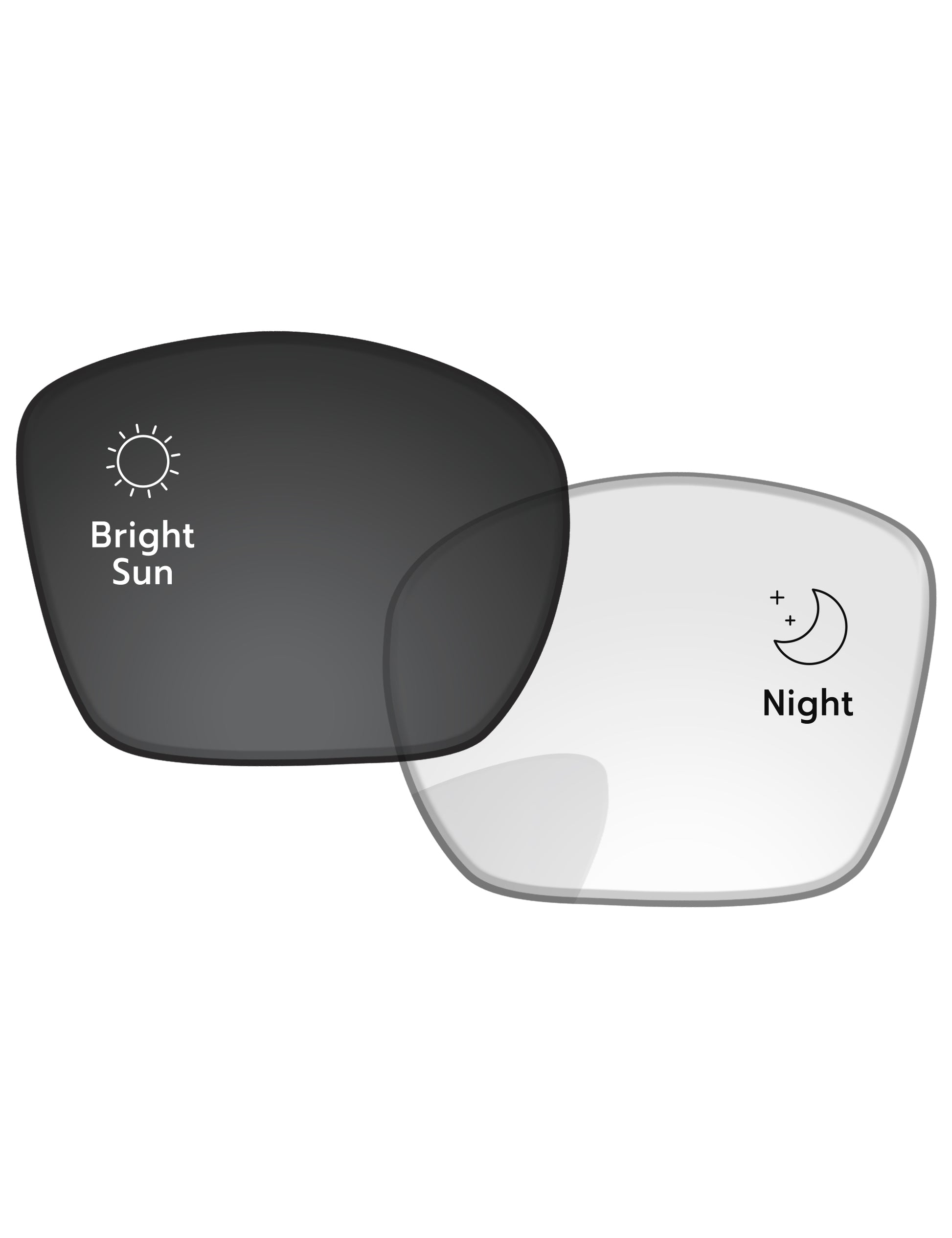 Eclipse Gray Photochromic Blue Light Blocking-Pro+