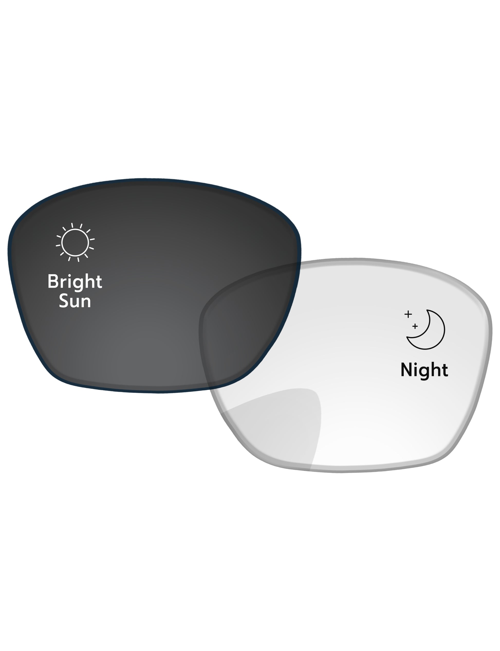 Eclipse Gray Photochromic Blue Light Blocking-Pro+