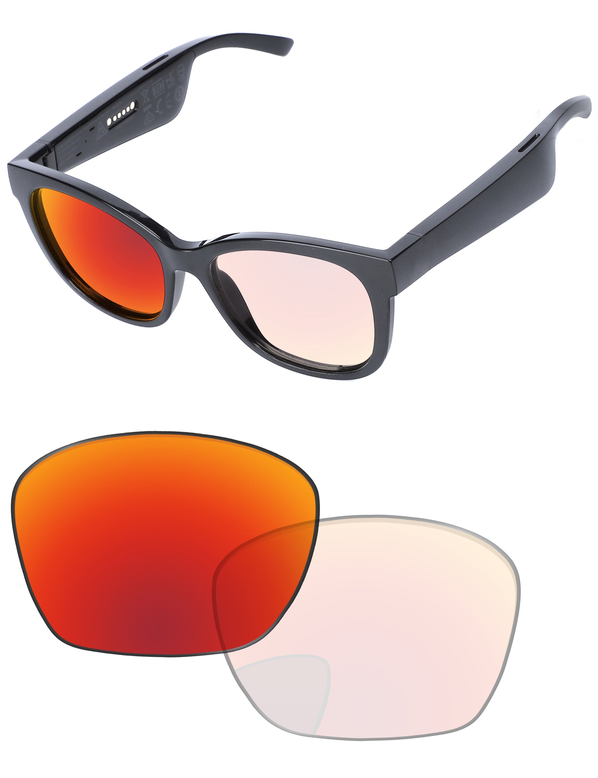 Eclipse Red Shield Photochromic-Pro+