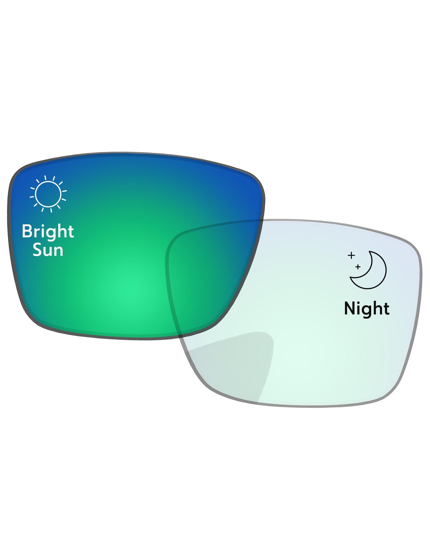 Eclipse Green Shield Photochromic-Pro+