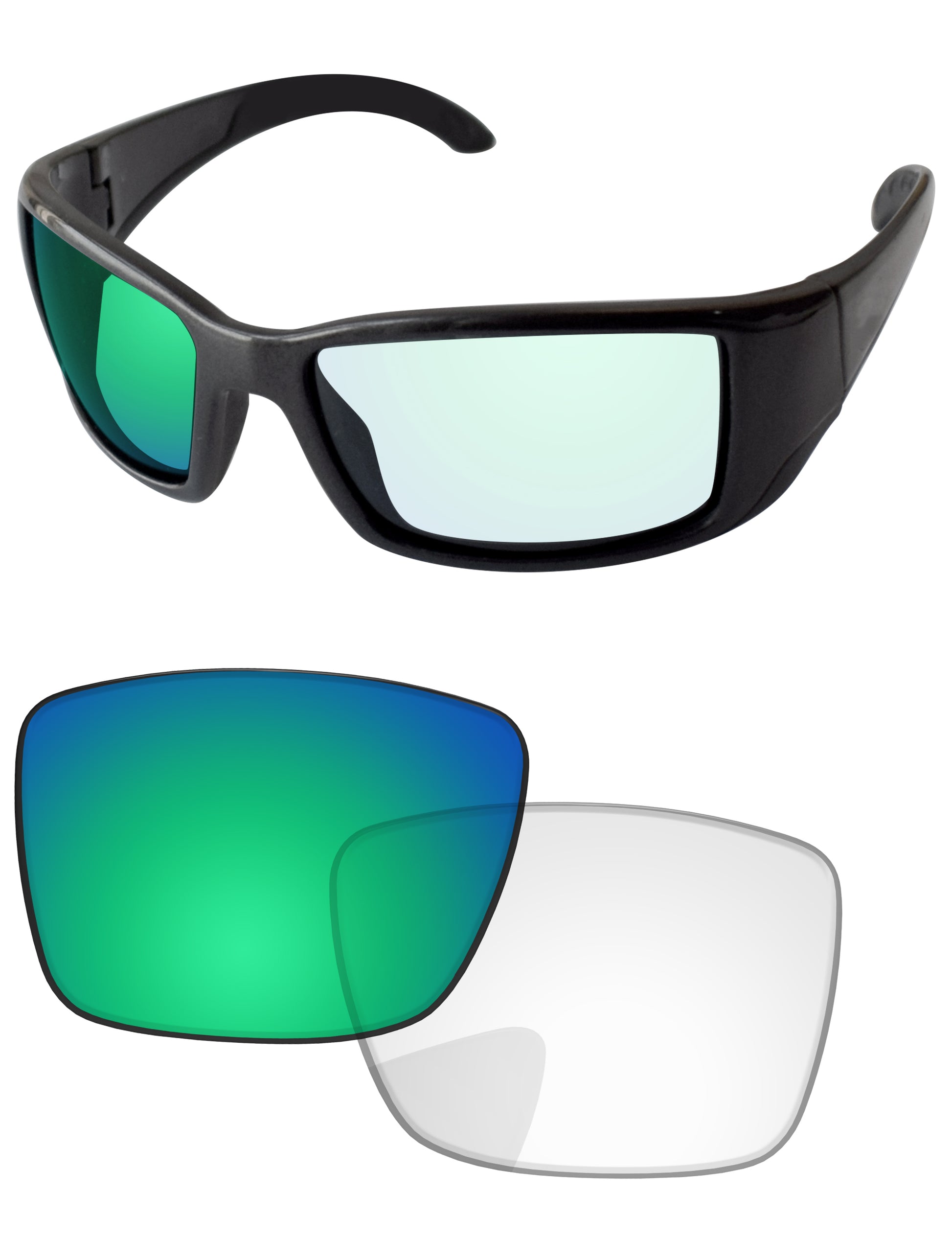 Eclipse Green Shield Photochromic-Pro+