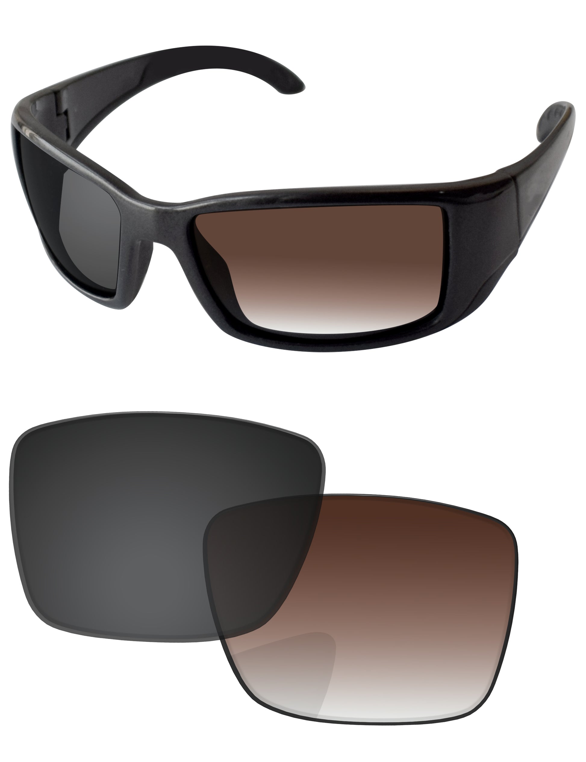 Brown Gradient Gray Photochromic-Standard
