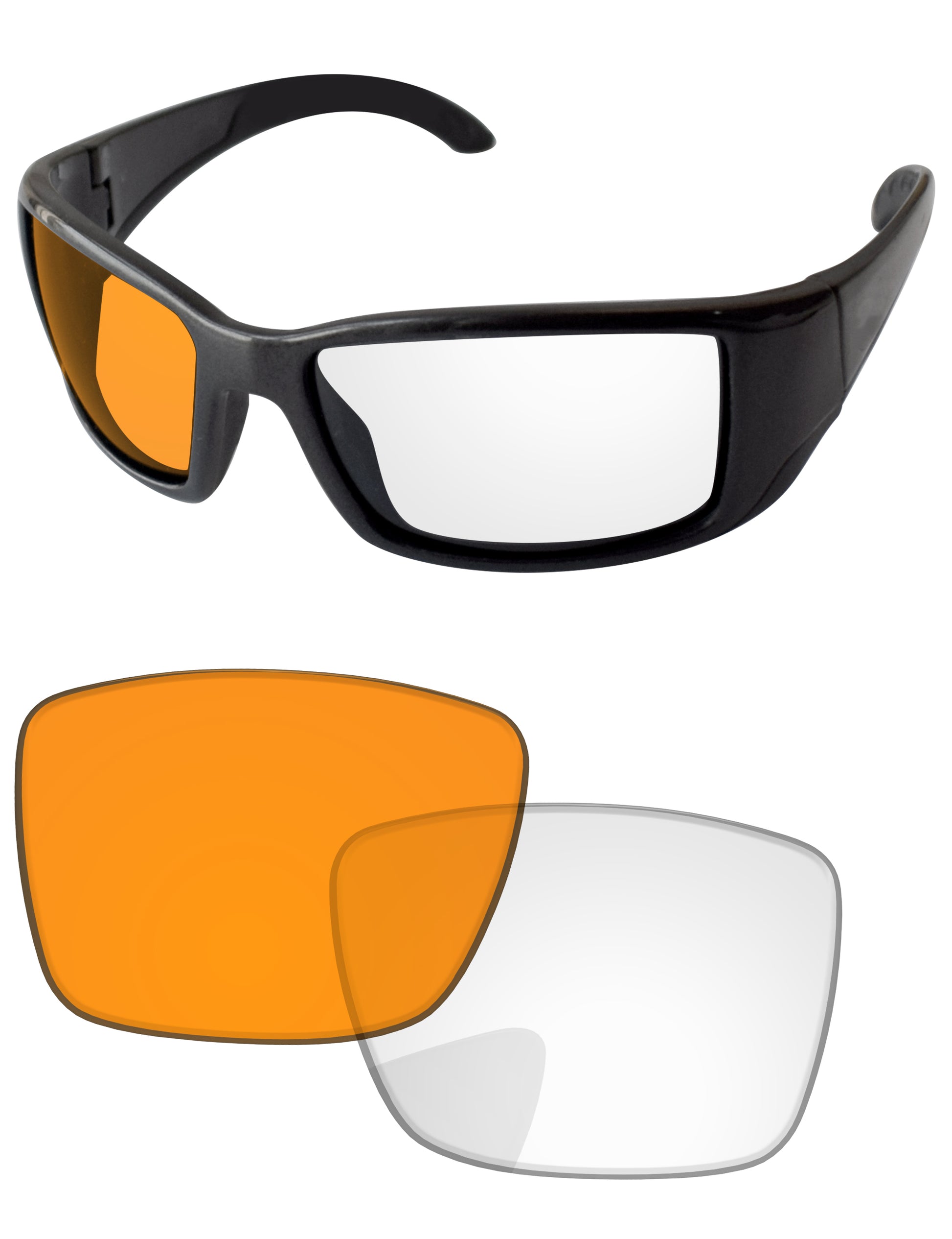 Eclipse Orange Photochromic-Standard