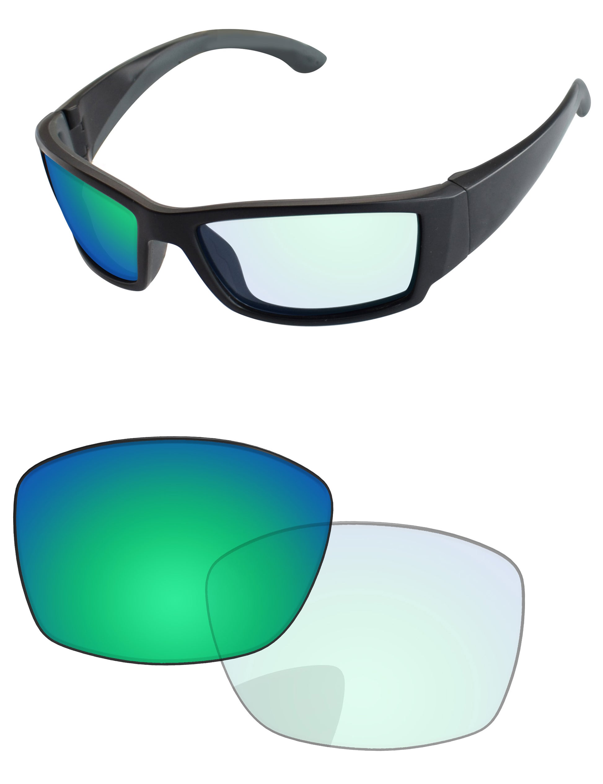 Eclipse Green Shield Photochromic-Pro+