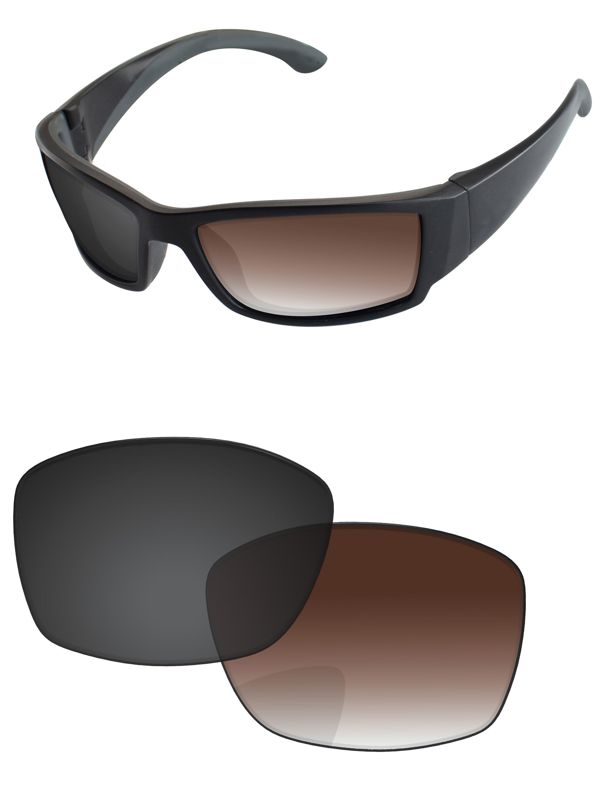 Brown Gradient Gray Photochromic-Standard